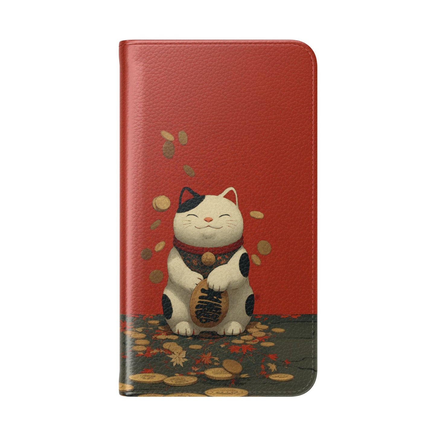 Lucky Cat - Wallet Flip Case
