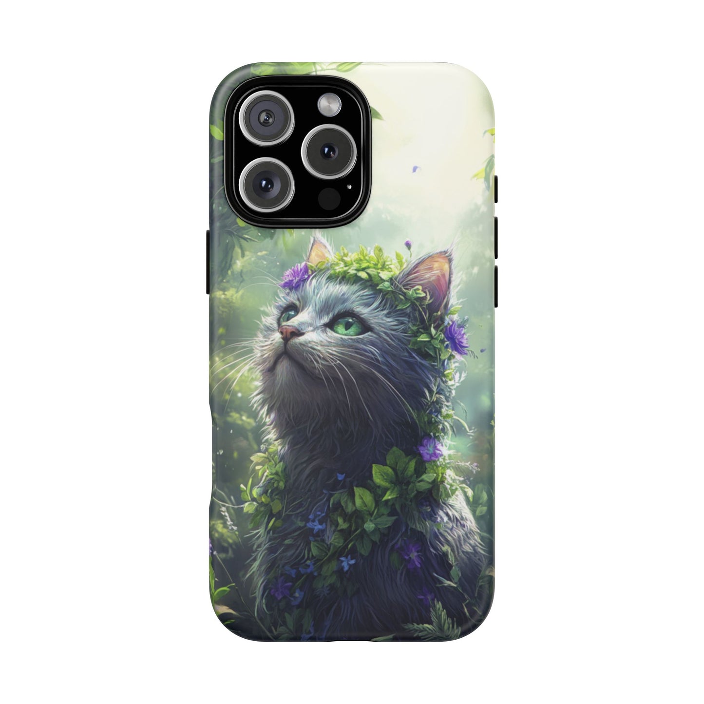 Nature’s Guardian Cat Phone Case – iPhone, Google Pixel, Samsung Galaxy