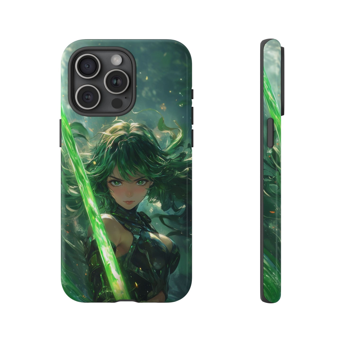 Emerald Blade Warrior – Tough iPhone Case