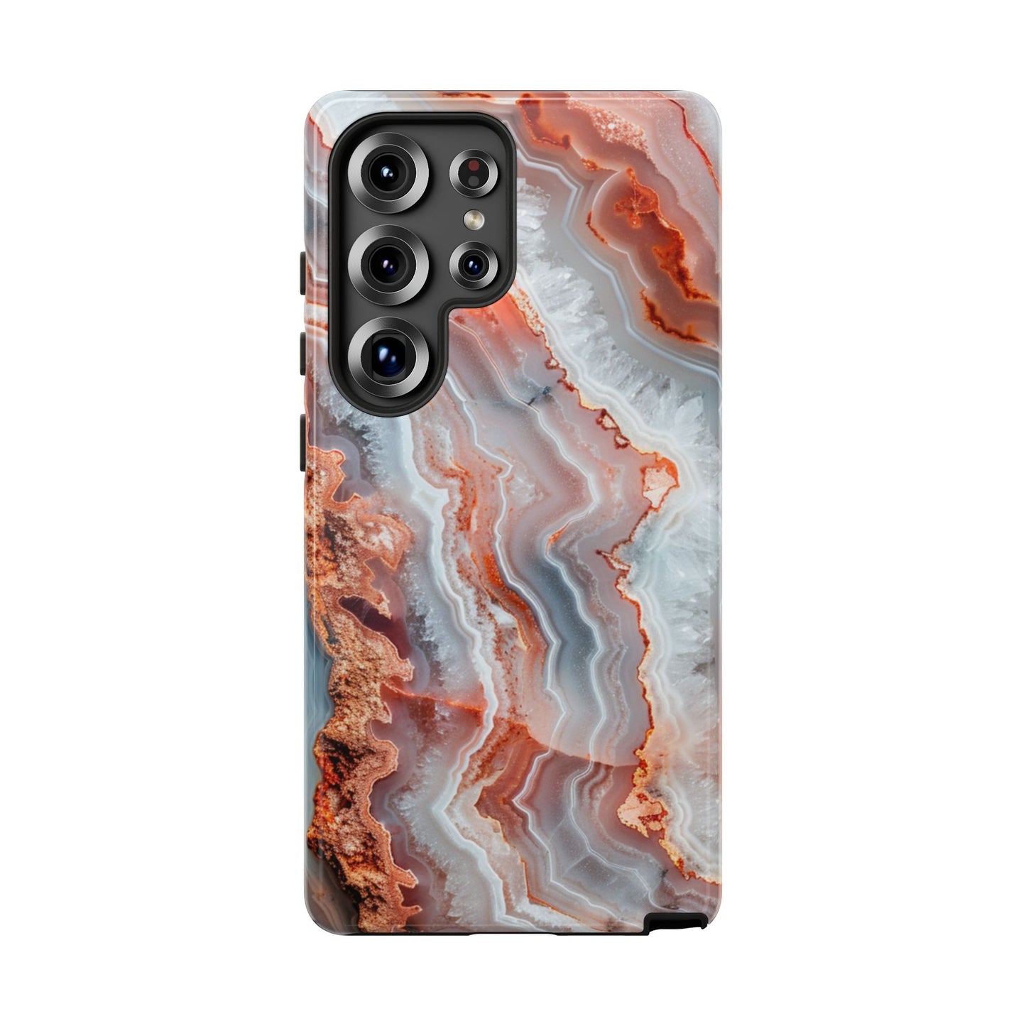 Rose Agate Currents – Tough Samsung Galaxy Case