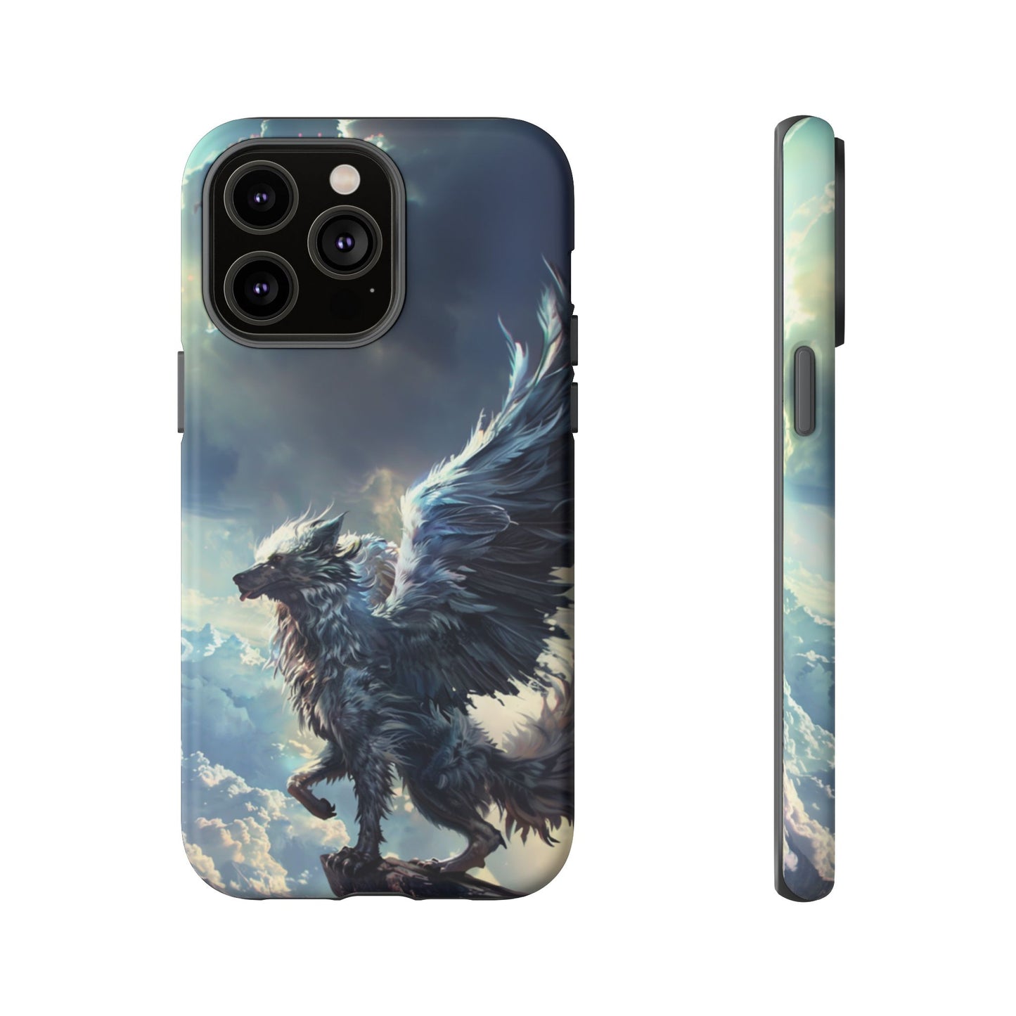 Winged Wolf Protector - iPhone, Google Pixel, Samsung Galaxy