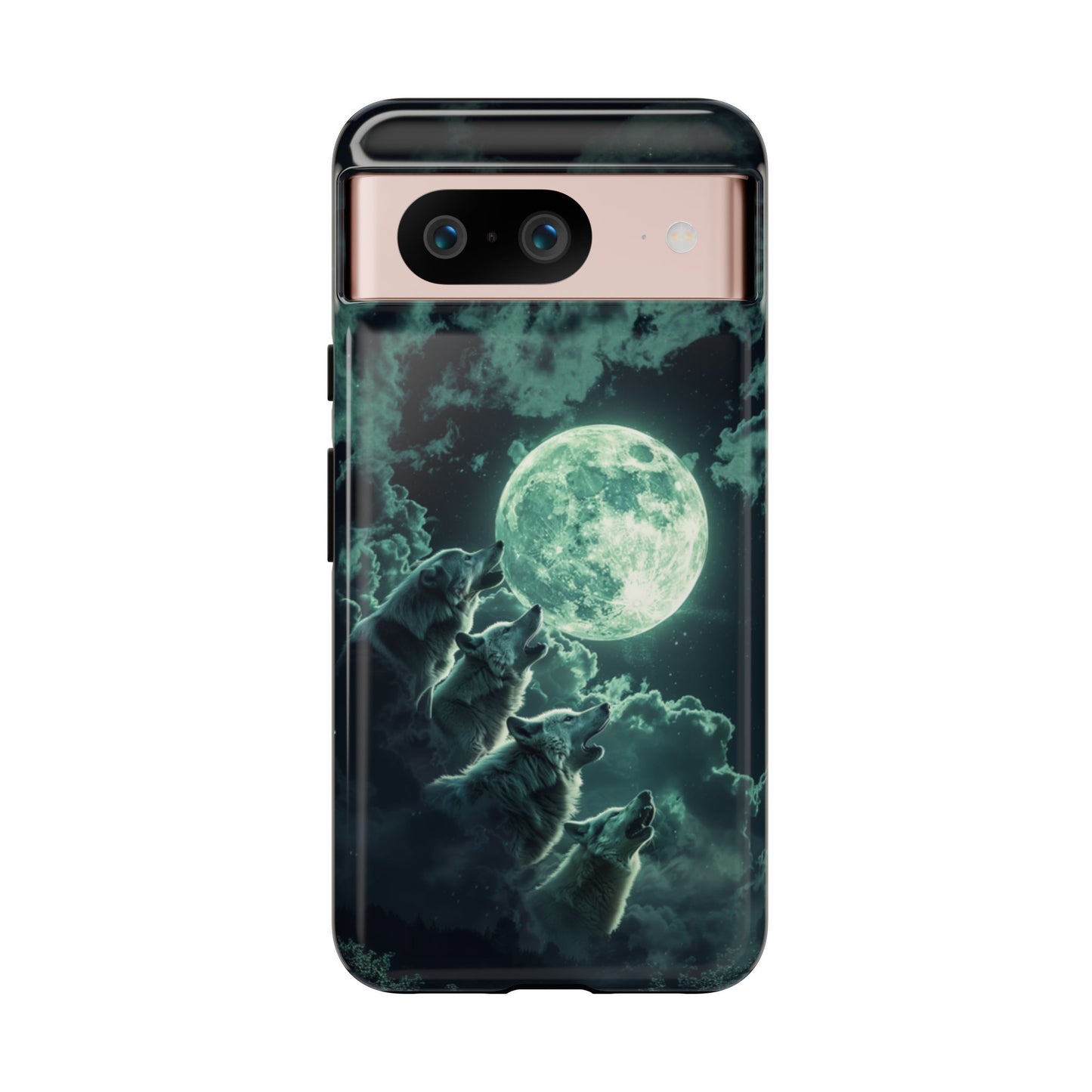 Moonlit Wolf Chorus - Tough Google Pixel Case