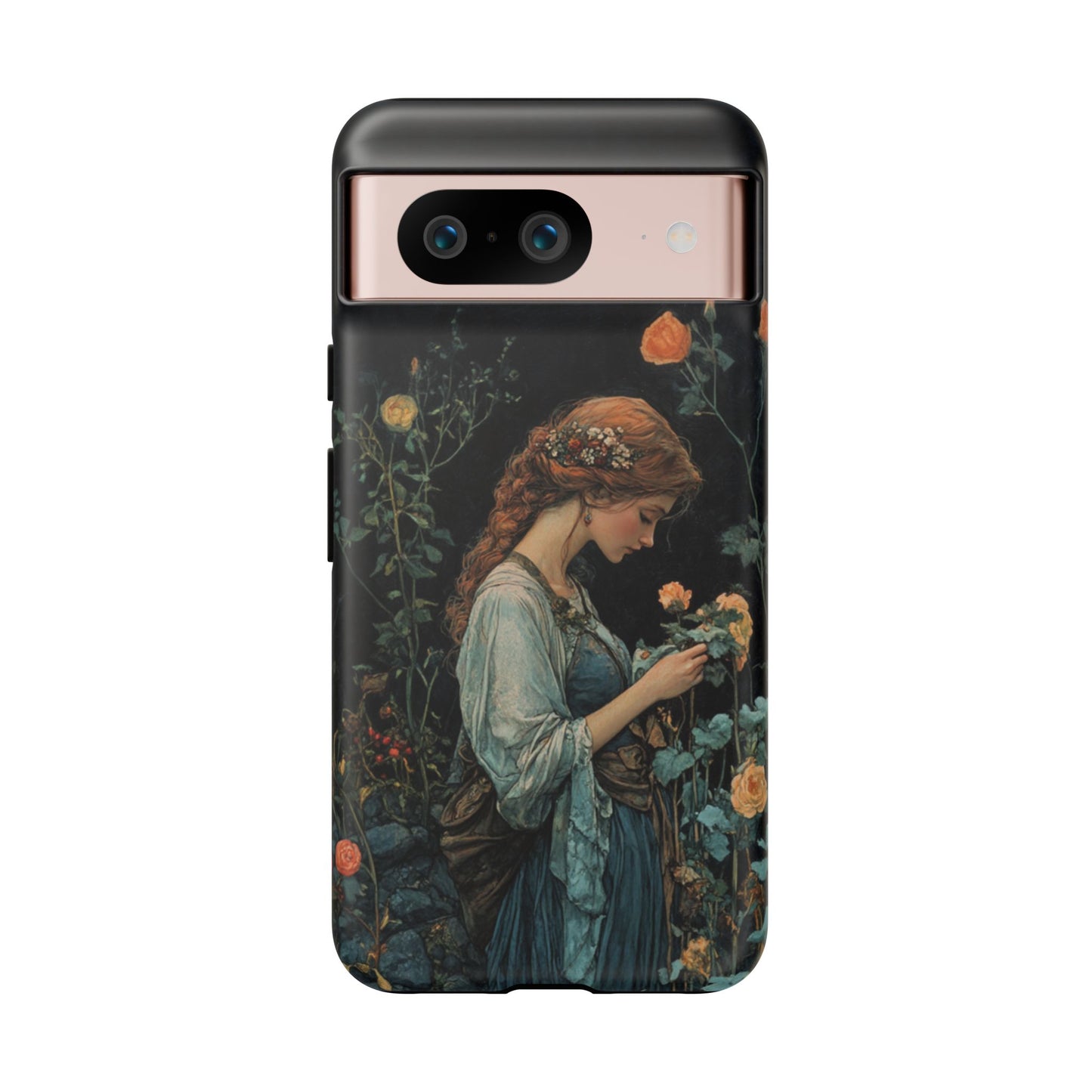 Virgo's Garden Grace: The Serene Maiden - iPhone, Google Pixel, Samsung Galaxy