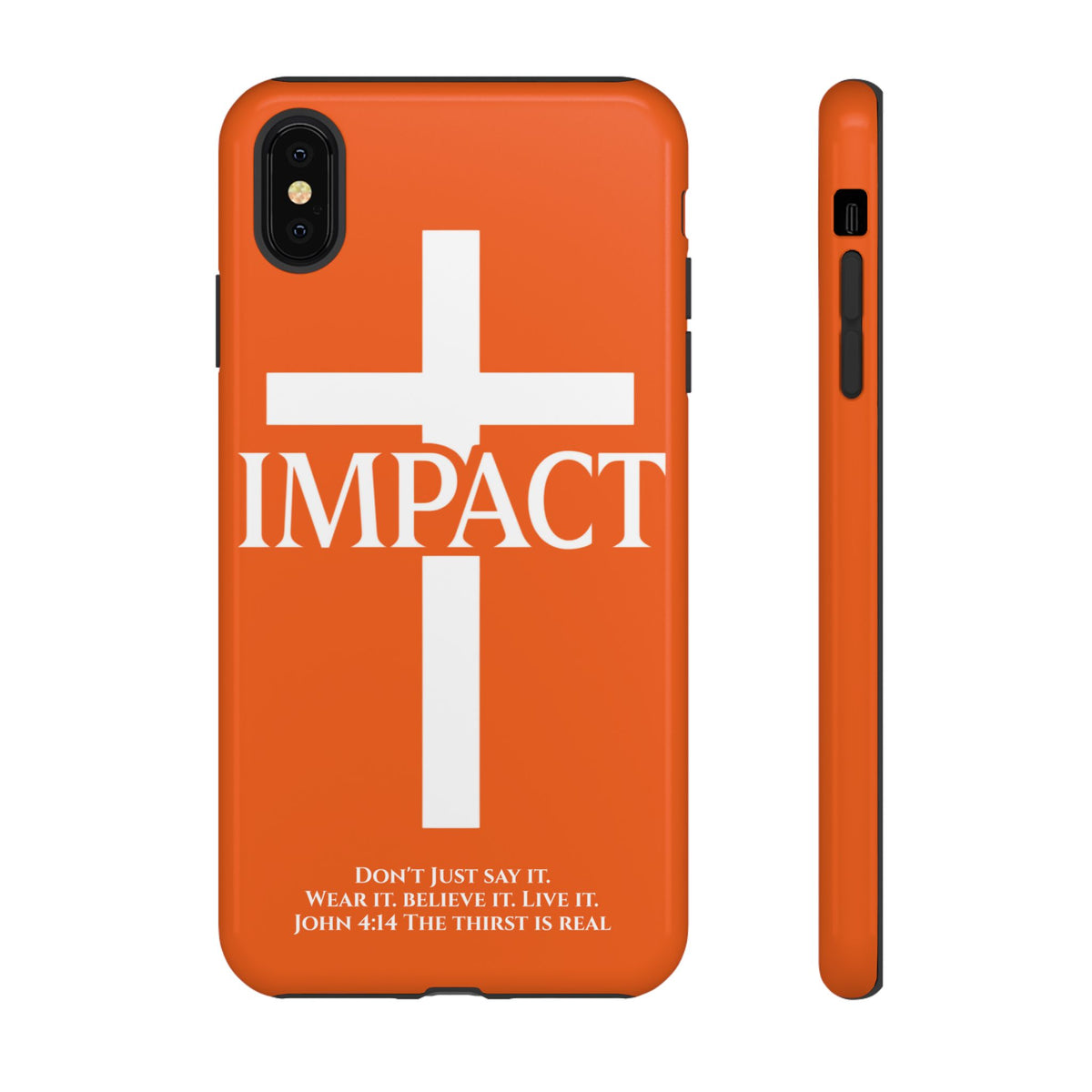 Impact Orange - Tough iPhone Case