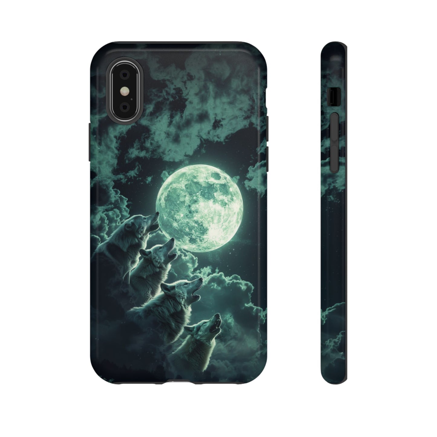 Lunar Pack: Wolves in Harmony - iPhone, Google Pixel, Samsung Galaxy