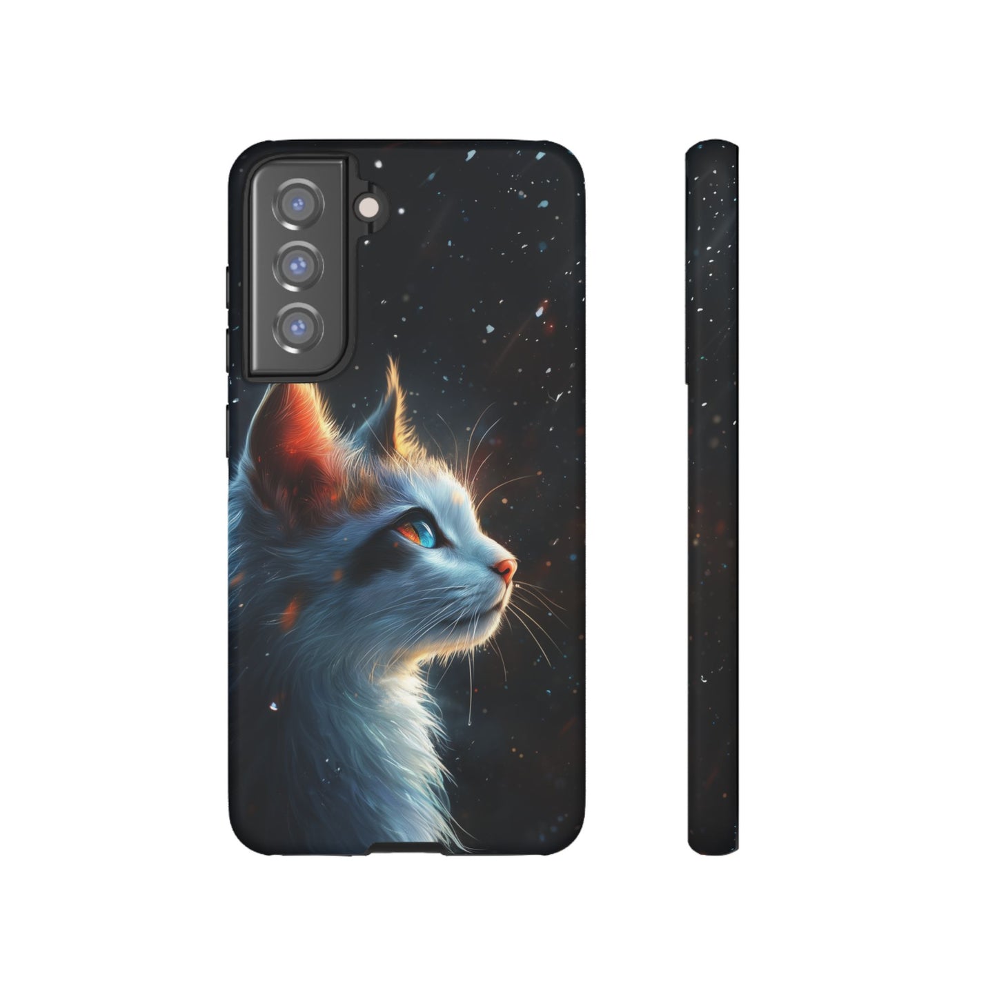 Enchanting Winter Cat Phone Case - iPhone, Google Pixel, Samsung Galaxy