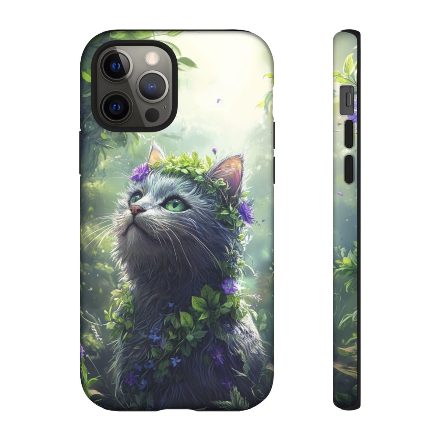 Nature’s Guardian Cat Phone Case – iPhone, Google Pixel, Samsung Galaxy