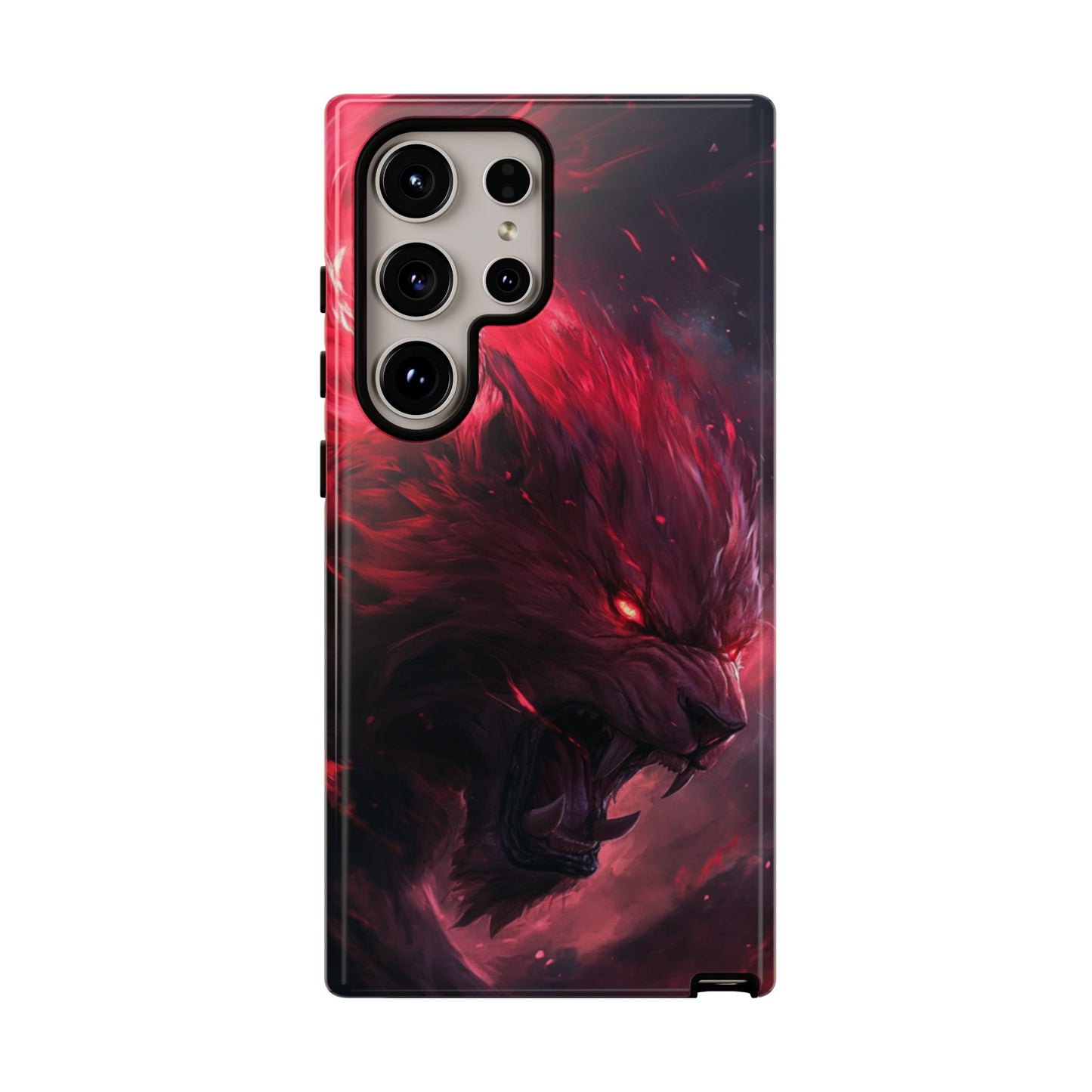 Fiery Wolf Spirit – Tough Samsung Galaxy Case