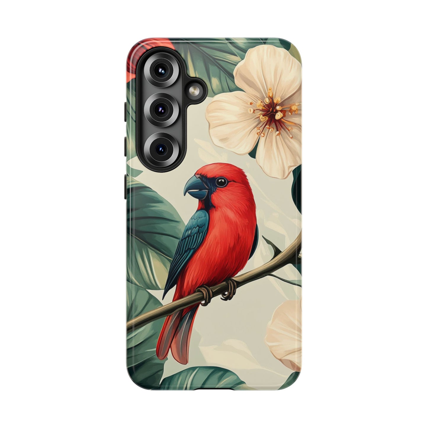 Scarlet Songbird - Tough Samsung Galaxy Case