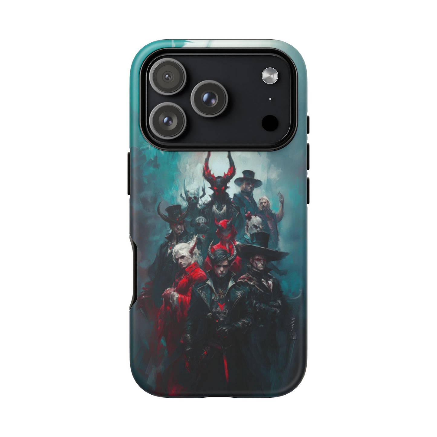 Dark Fantasy Demon Hunters - Tough iPhone Case