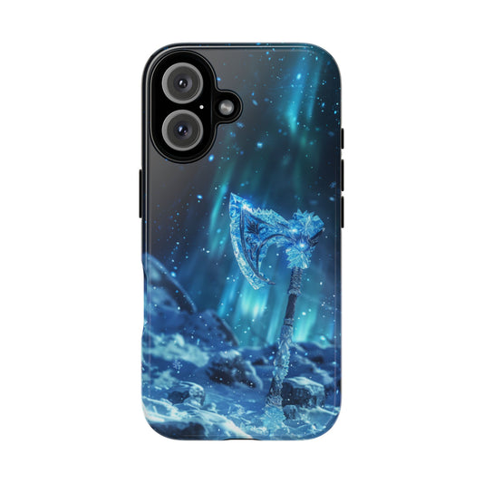 Aurora Ice Axe - Tough iPhone Case