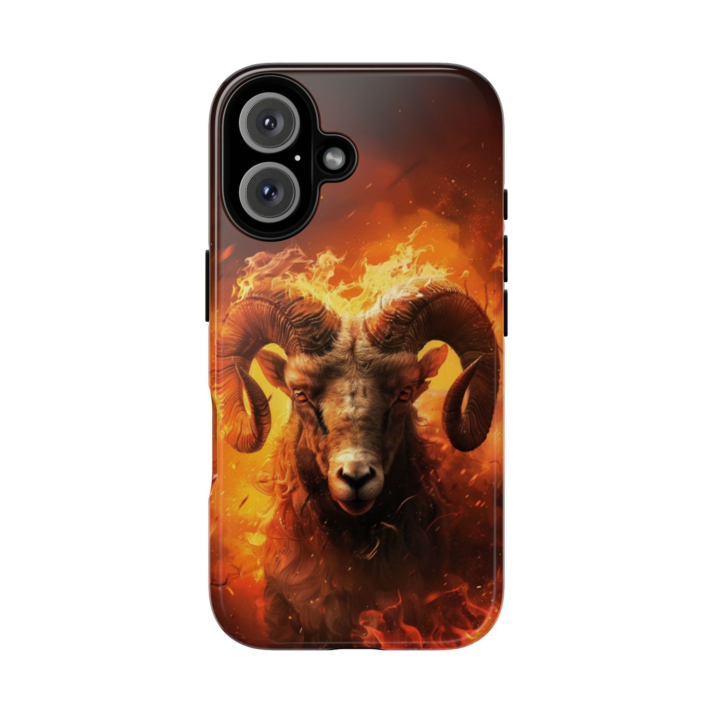 Aries Fire Ram - Tough iPhone Case