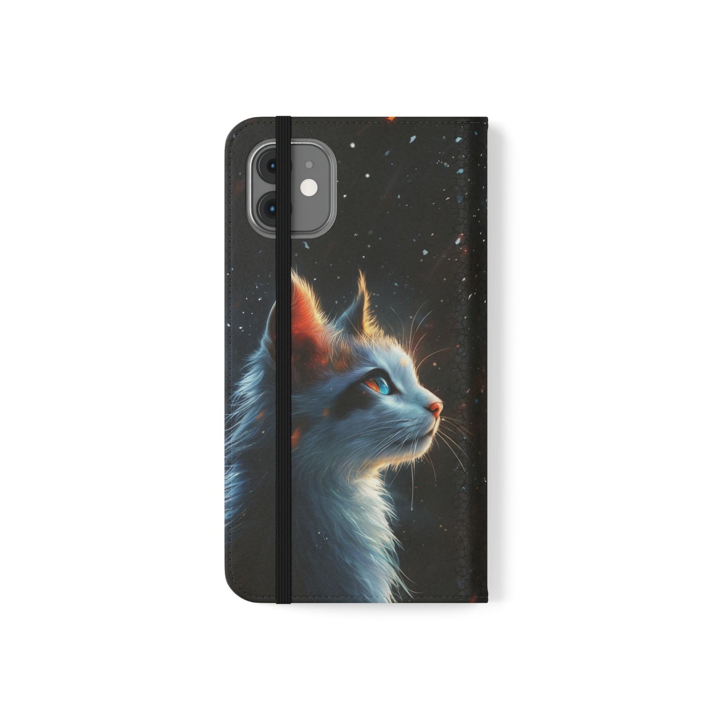 Starlight Cat - Wallet Flip Case