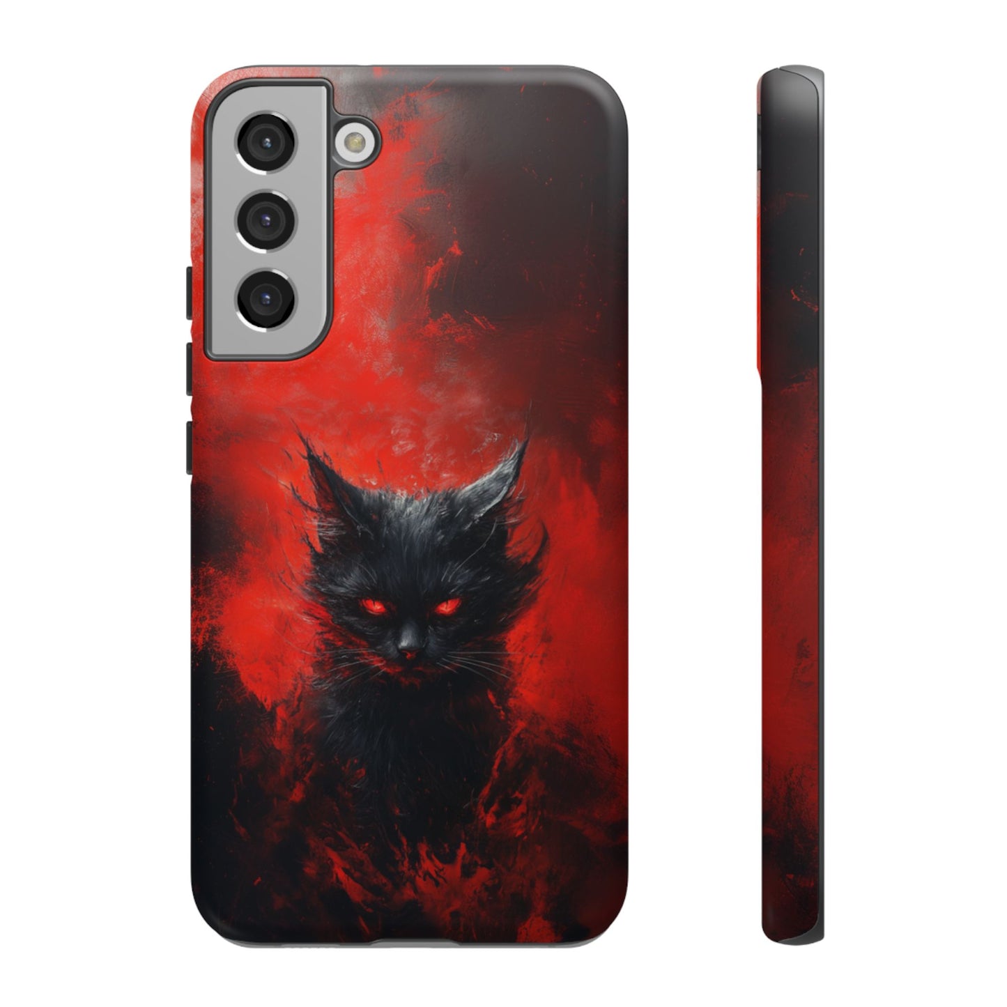 Infernal Cat Phone Case - iPhone, Google Pixel, Samsung Galaxy