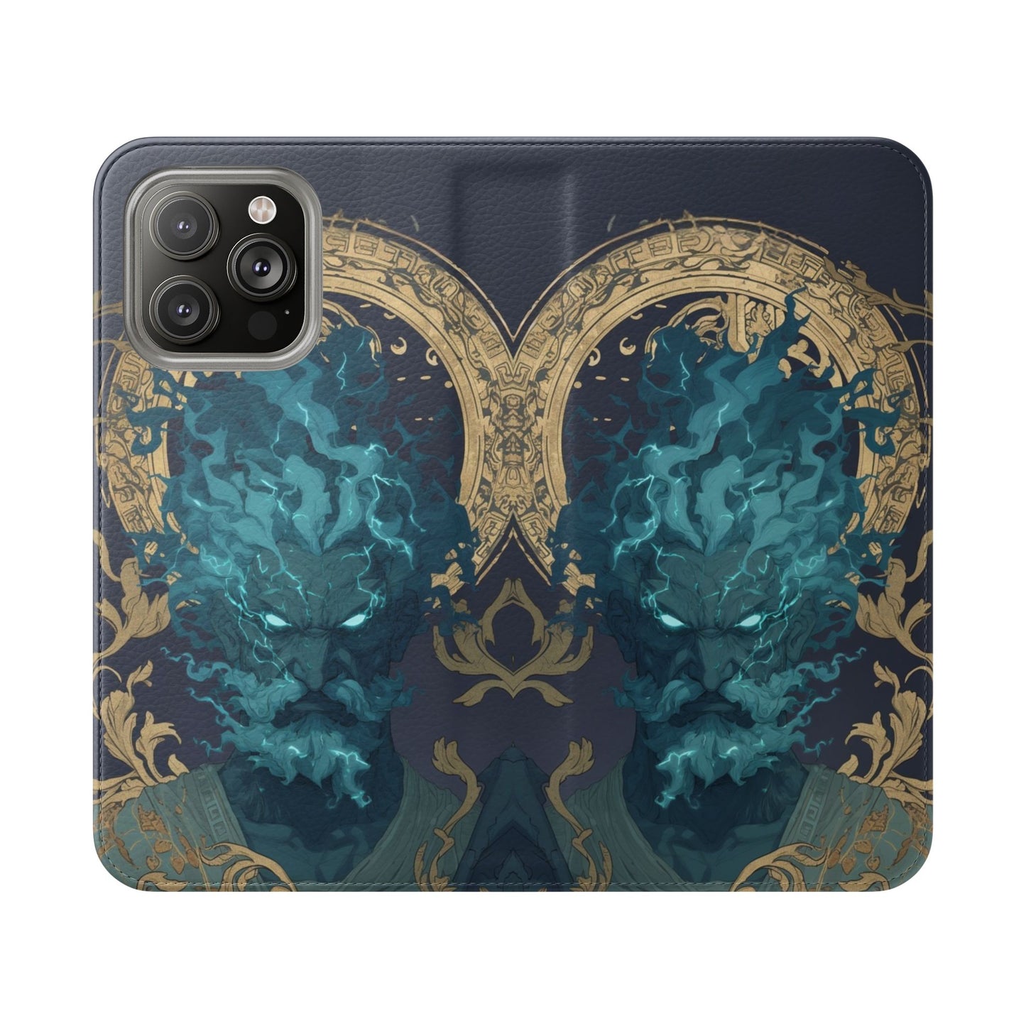 Hades Stormfire Emperor - Wallet Flip Case