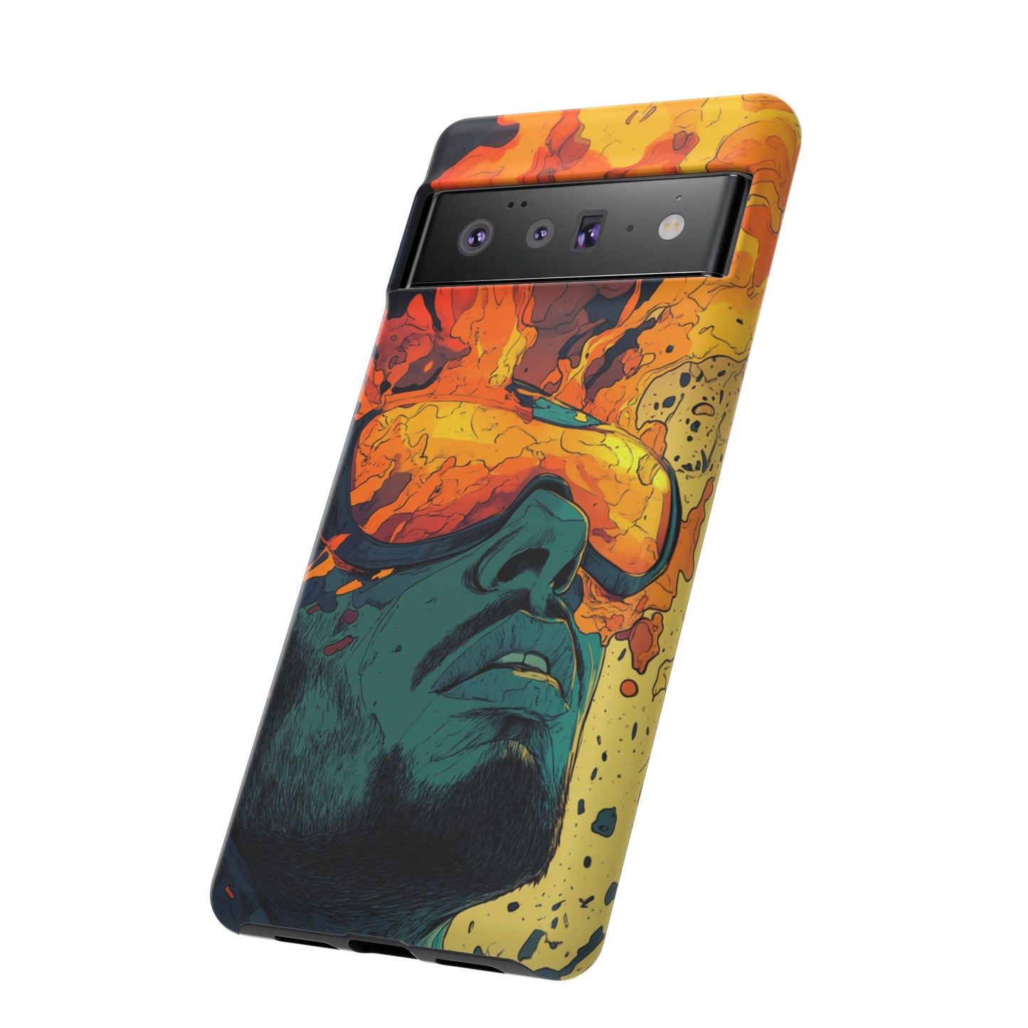 Flame Vision Phone Case - iPhone, Google Pixel, Samsung Galaxy