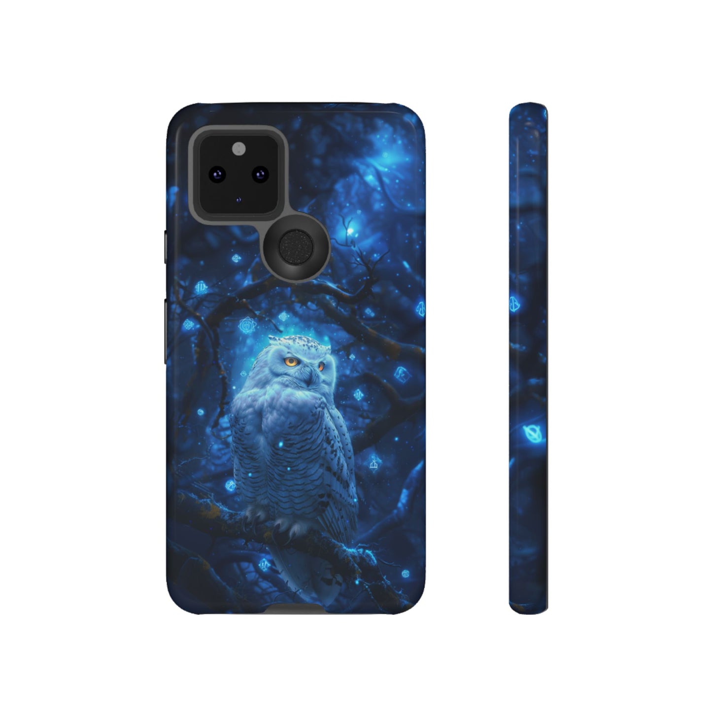 Luminous Rune Owl – Tough Google Pixel Case