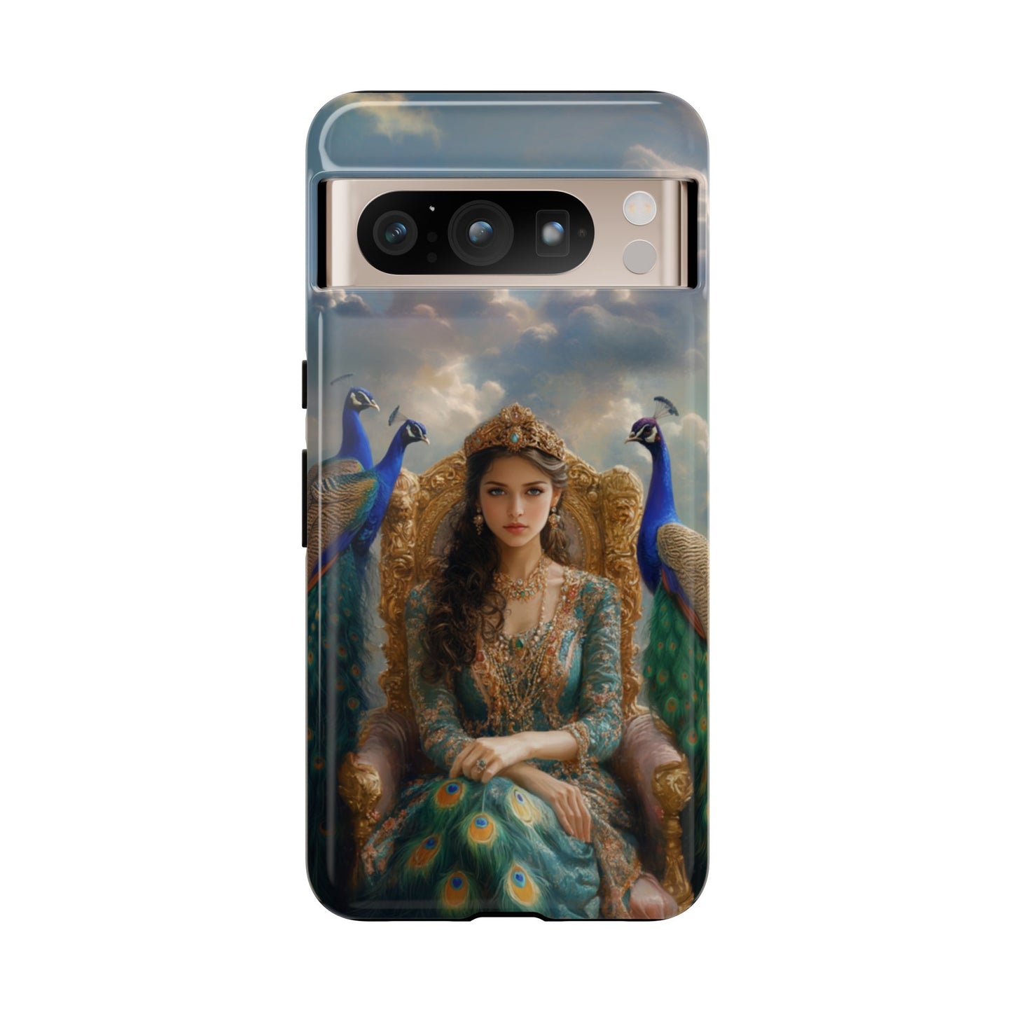 Hera Peacock Empress Golden Throne - Tough Google Pixel Case