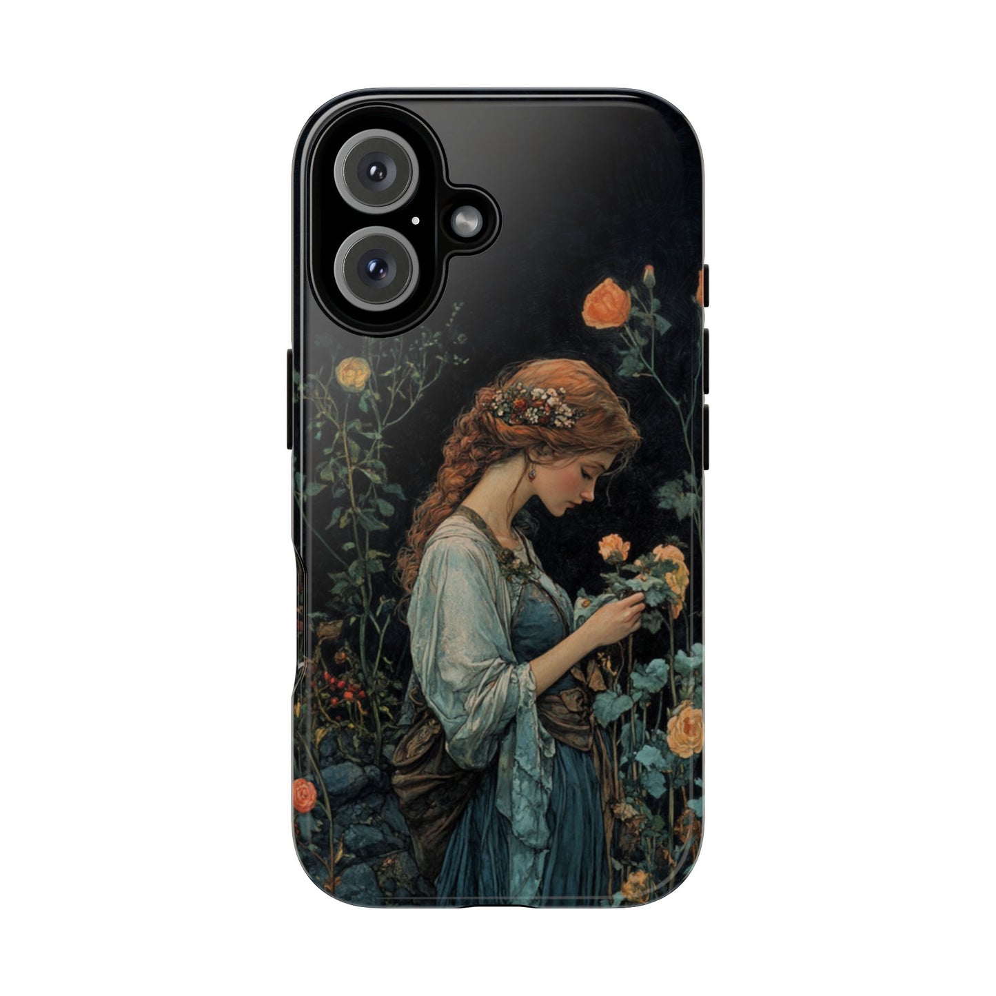 Virgo's Garden Grace: The Serene Maiden - iPhone, Google Pixel, Samsung Galaxy