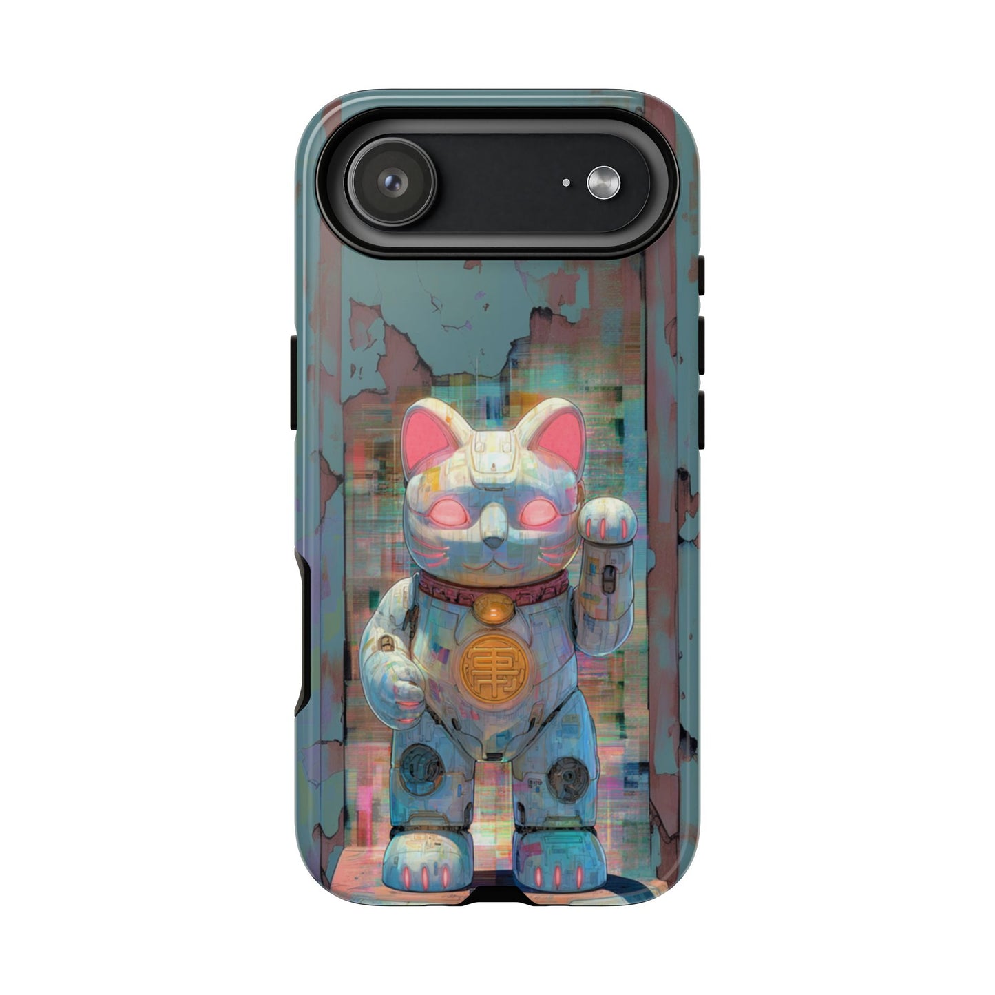 Cyber Lucky Cat - Tough iPhone Case