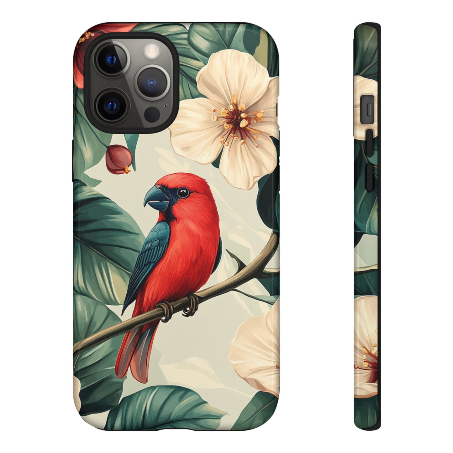 Scarlet Songbird - Tough iPhone Case