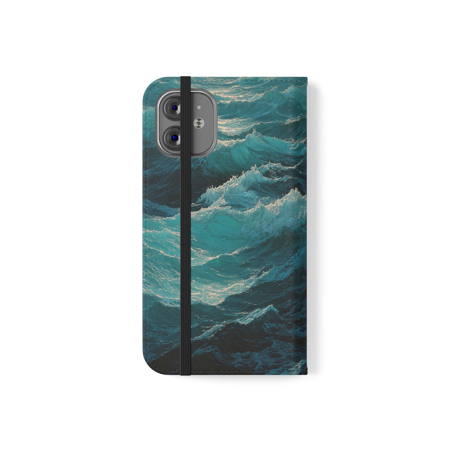 Ocean Waves - Wallet Flip Case