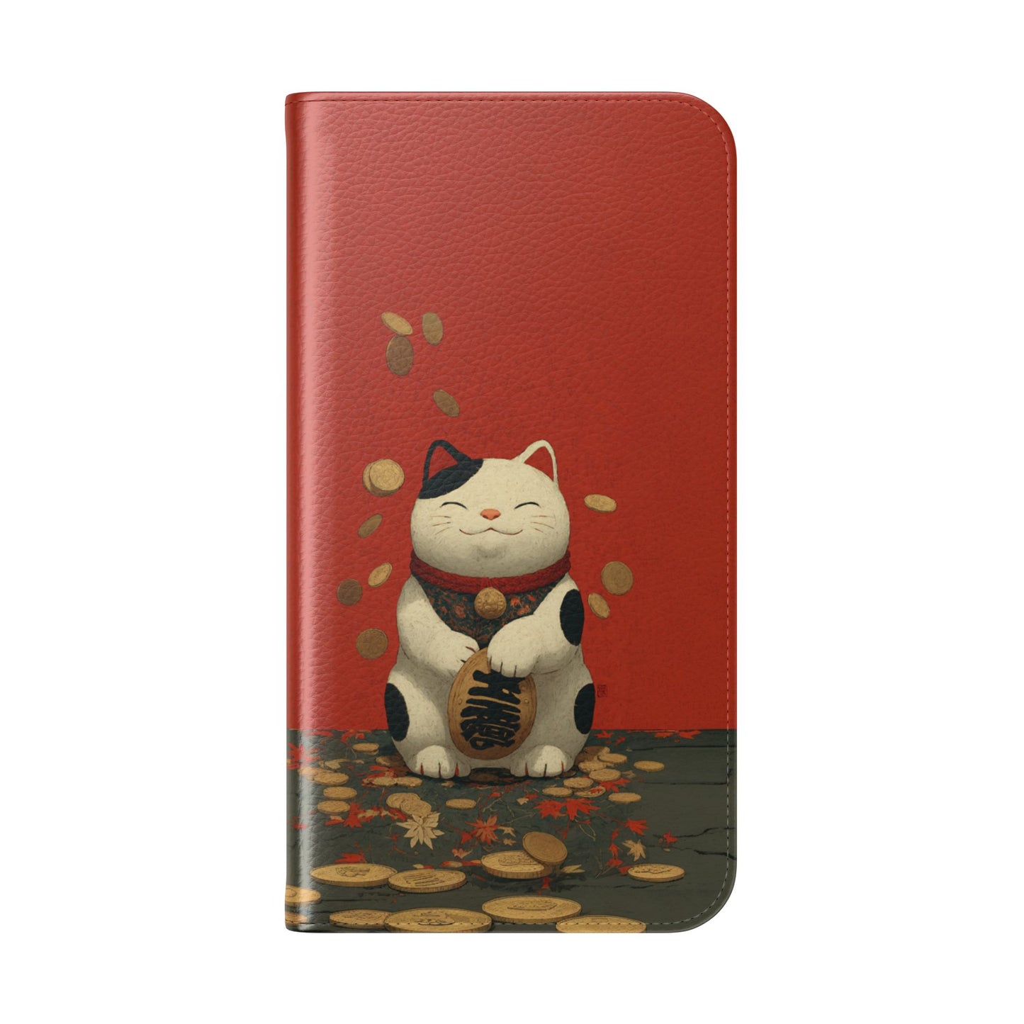 Lucky Cat - Wallet Flip Case