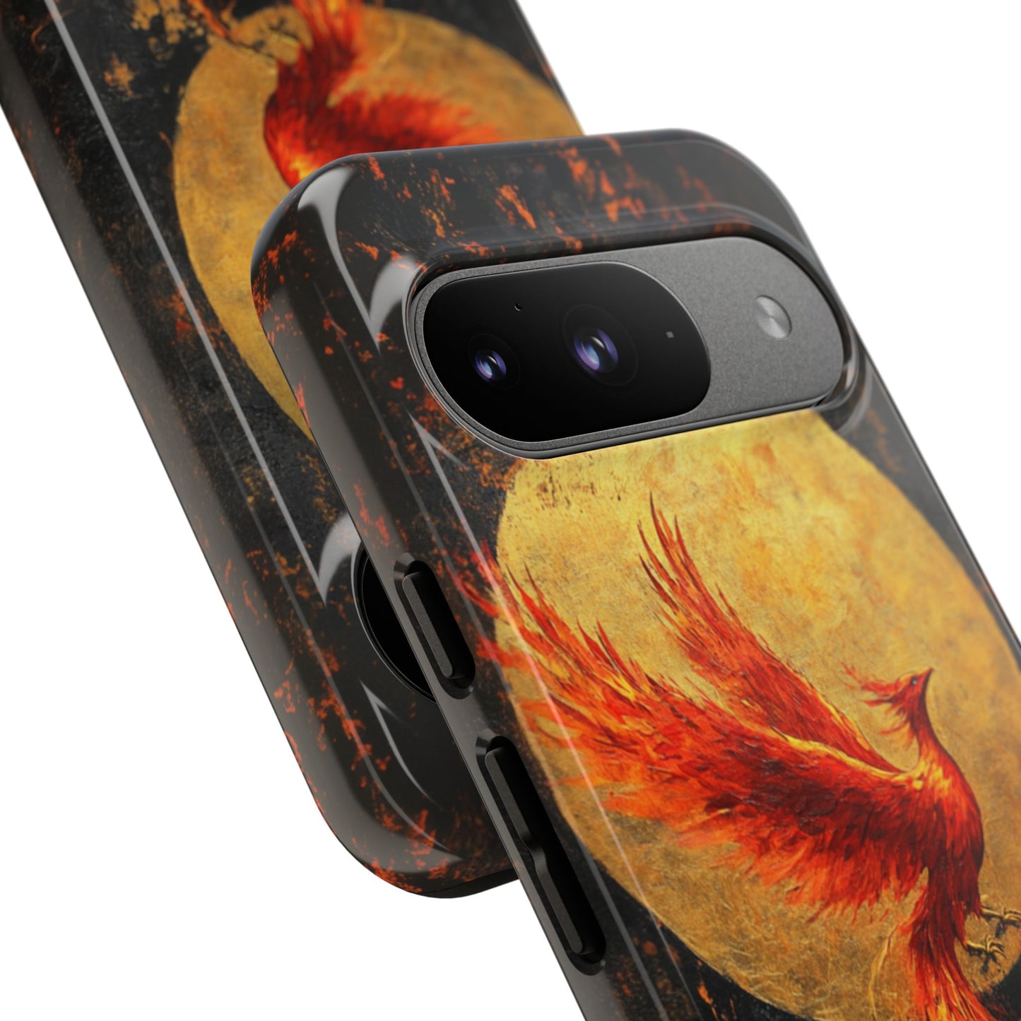 Golden Phoenix Rise – Tough Google Pixel Case