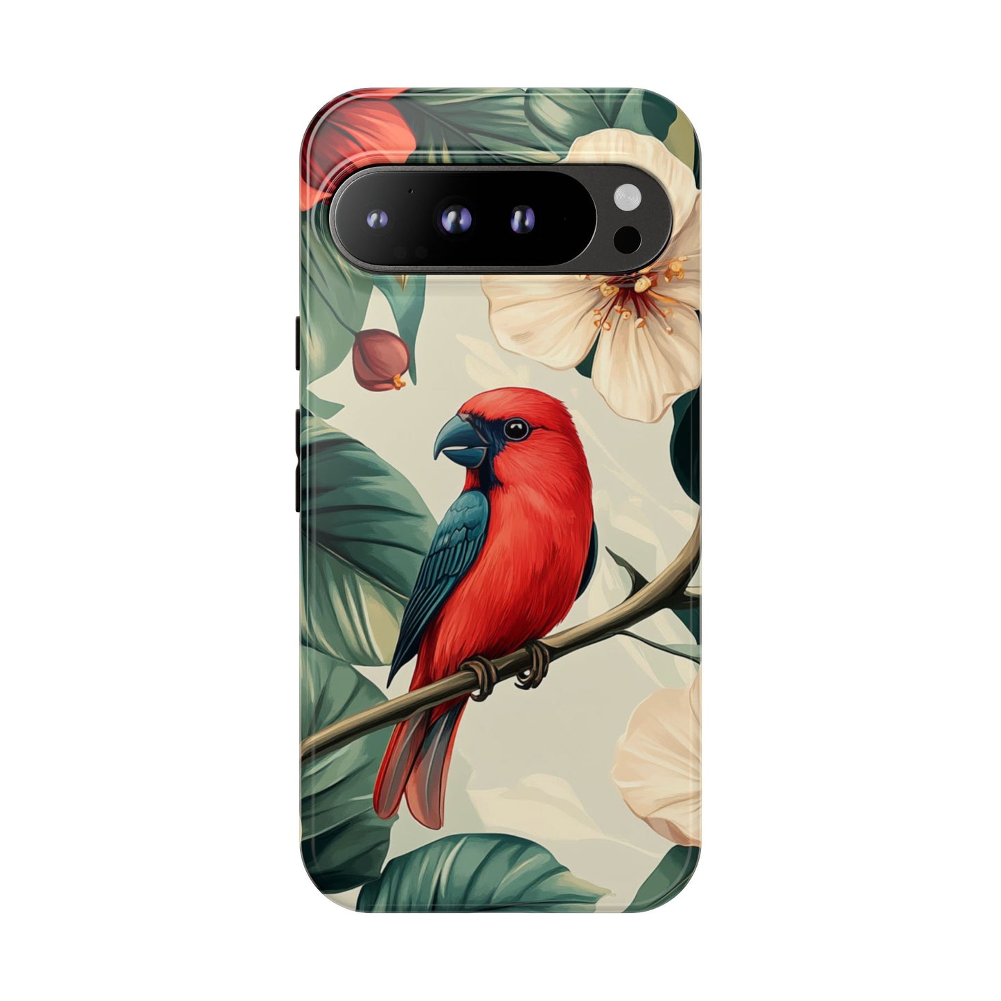 Scarlet Songbird - Tough Google Pixel Case