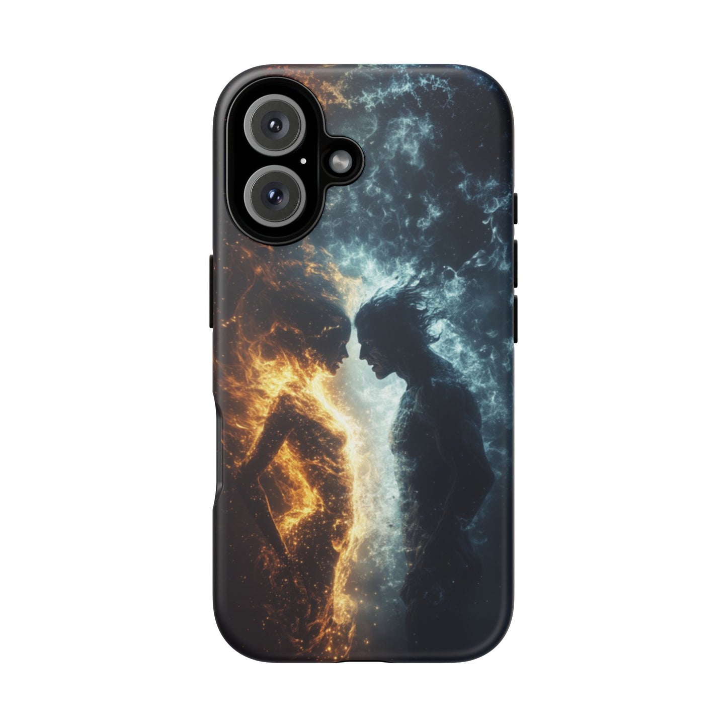 Fire & Frost Lovers - Tough iPhone Case