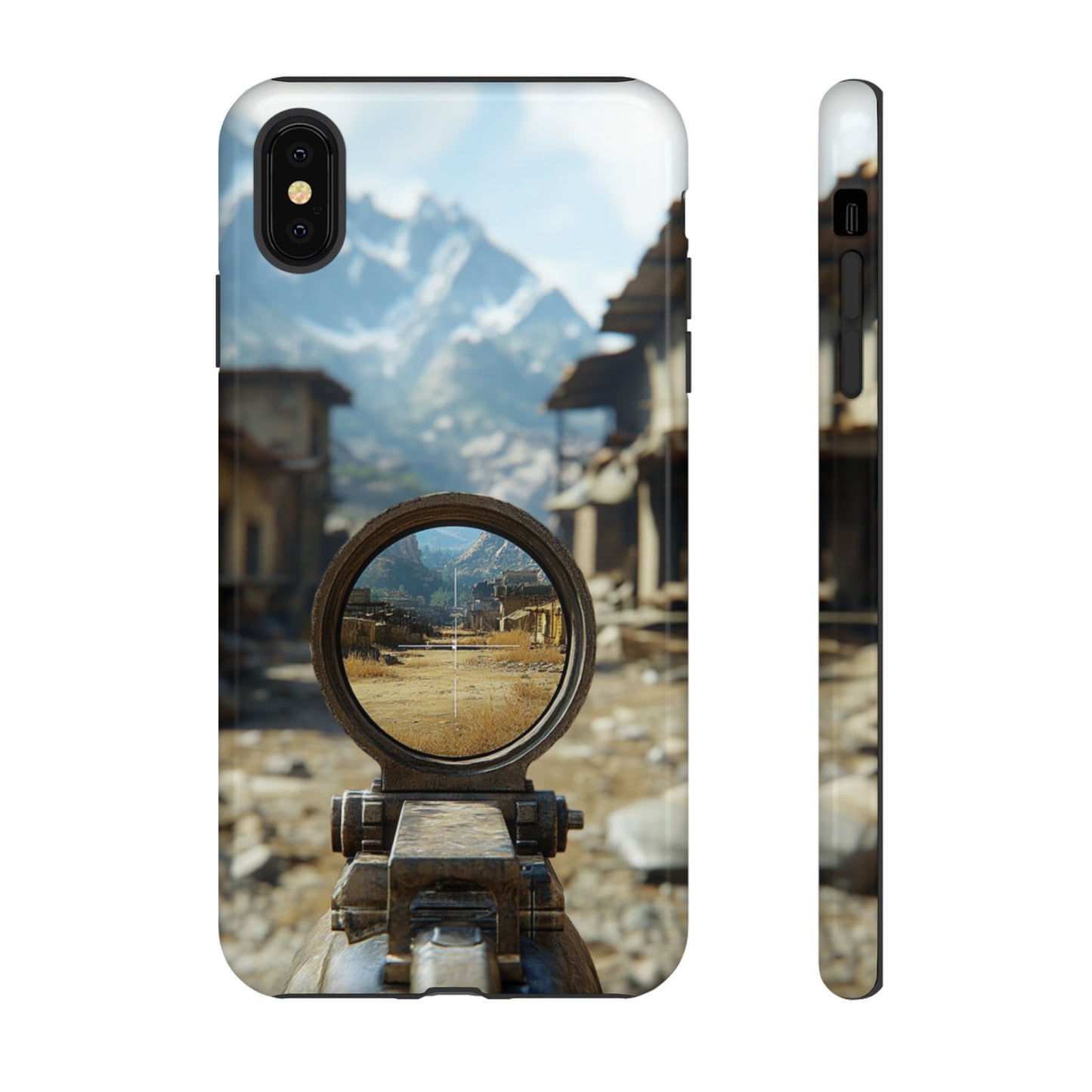 Desert Sniper Focus - Tough iPhone Case