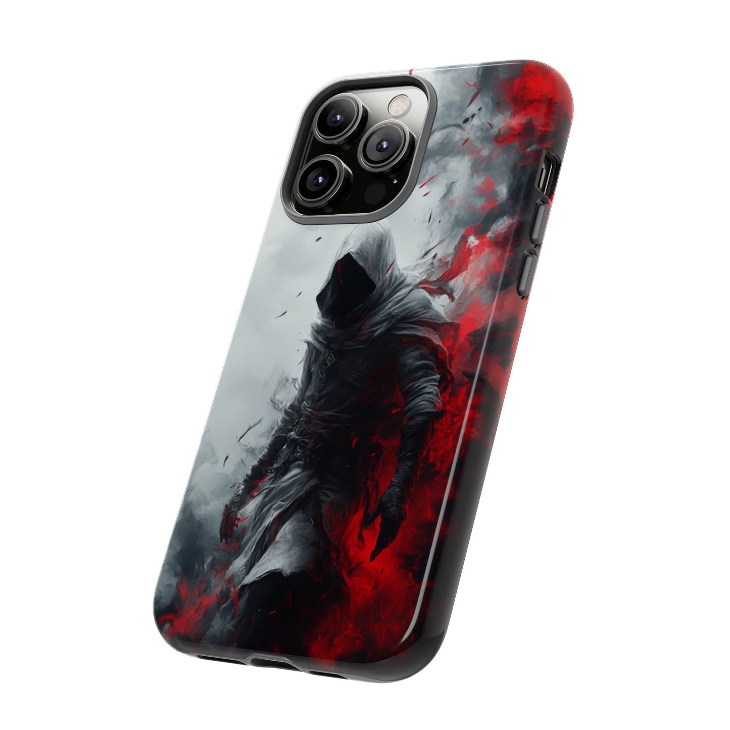 Crimson Shadow Assassin - Tough iPhone Case