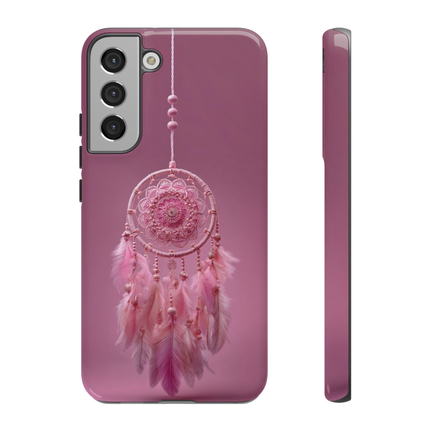 Pink Lace Dreamcatcher - Tough Samsung Galaxy Case
