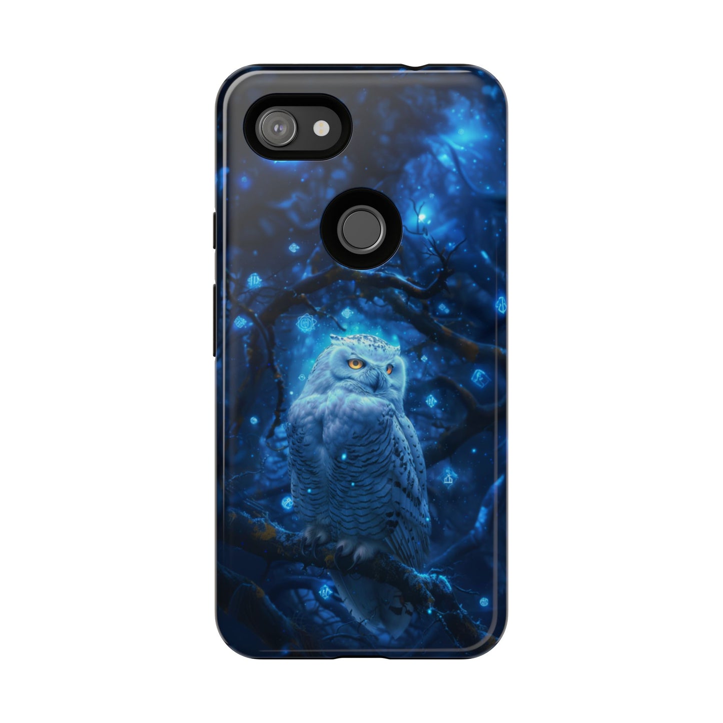 Luminous Rune Owl – Tough Google Pixel Case