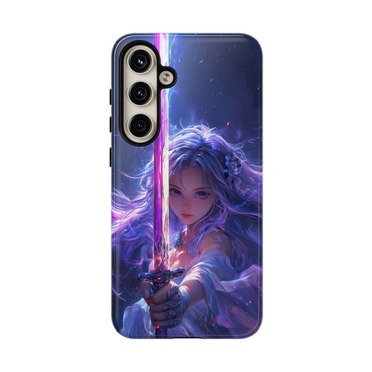 Violet Blade Warrior – Tough Samsung Galaxy Case