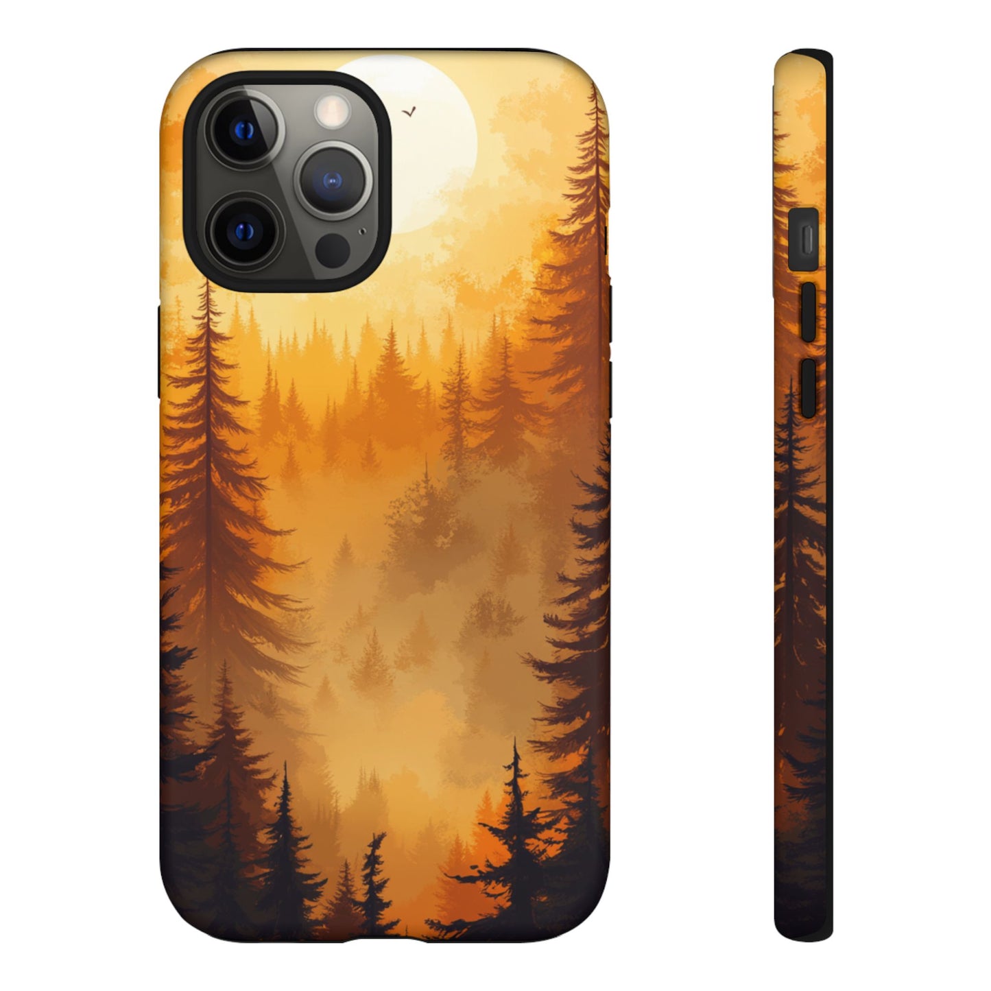 Golden Sunset Forest Phone Case - iPhone, Google Pixel, Samsung Galaxy