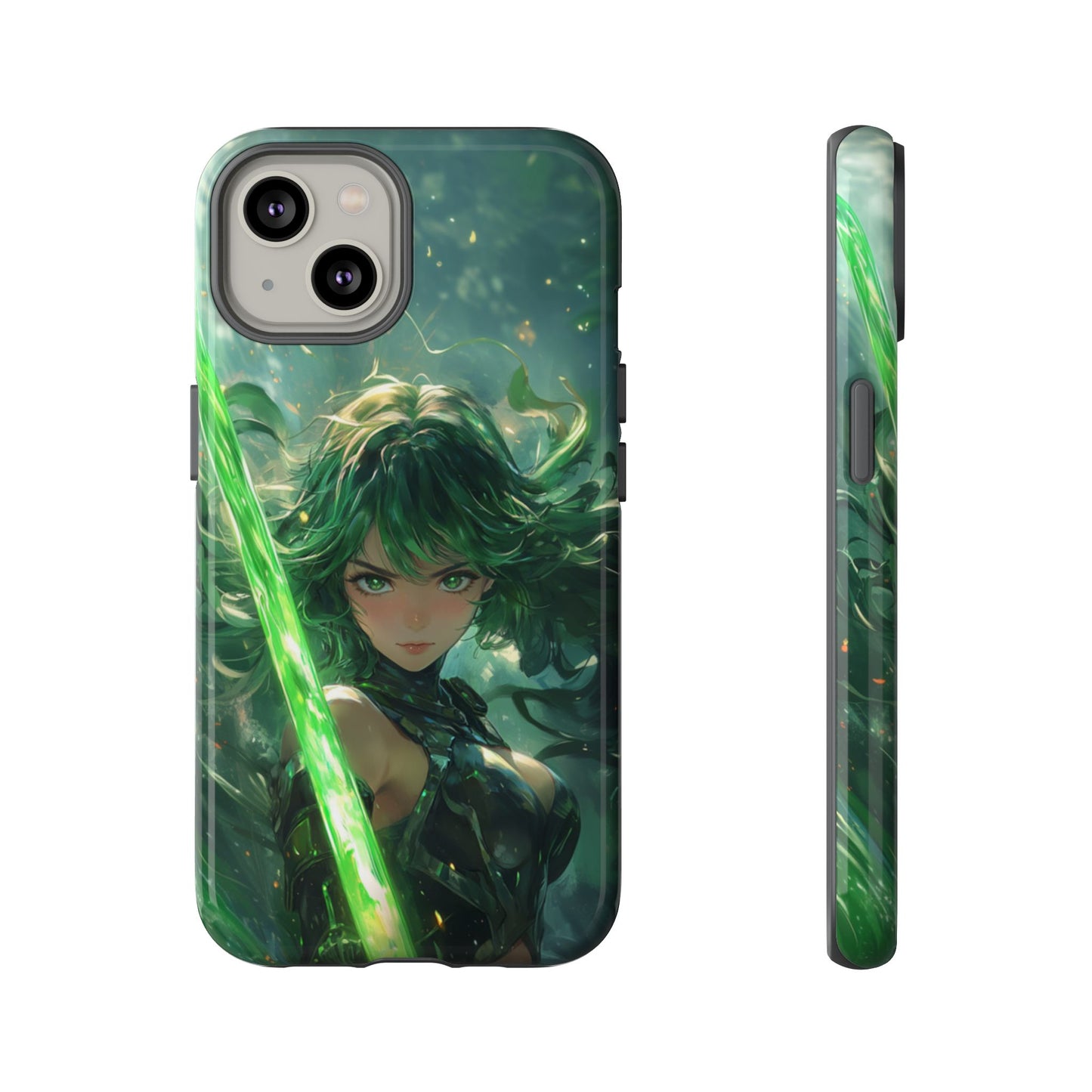 Emerald Blade Warrior – Tough iPhone Case
