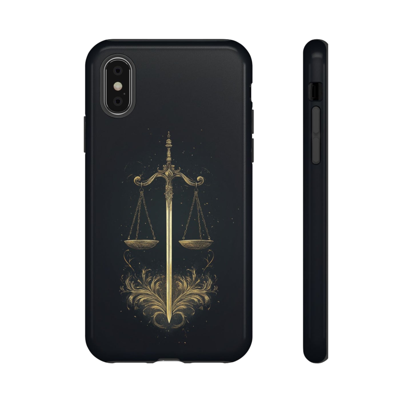 Libra Gilded Balance – Tough iPhone Case