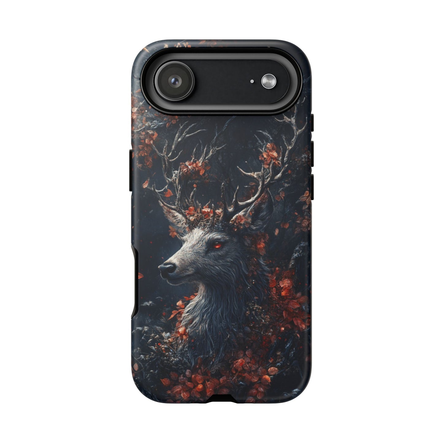 Crimson Stag Blossom – Tough iPhone Case