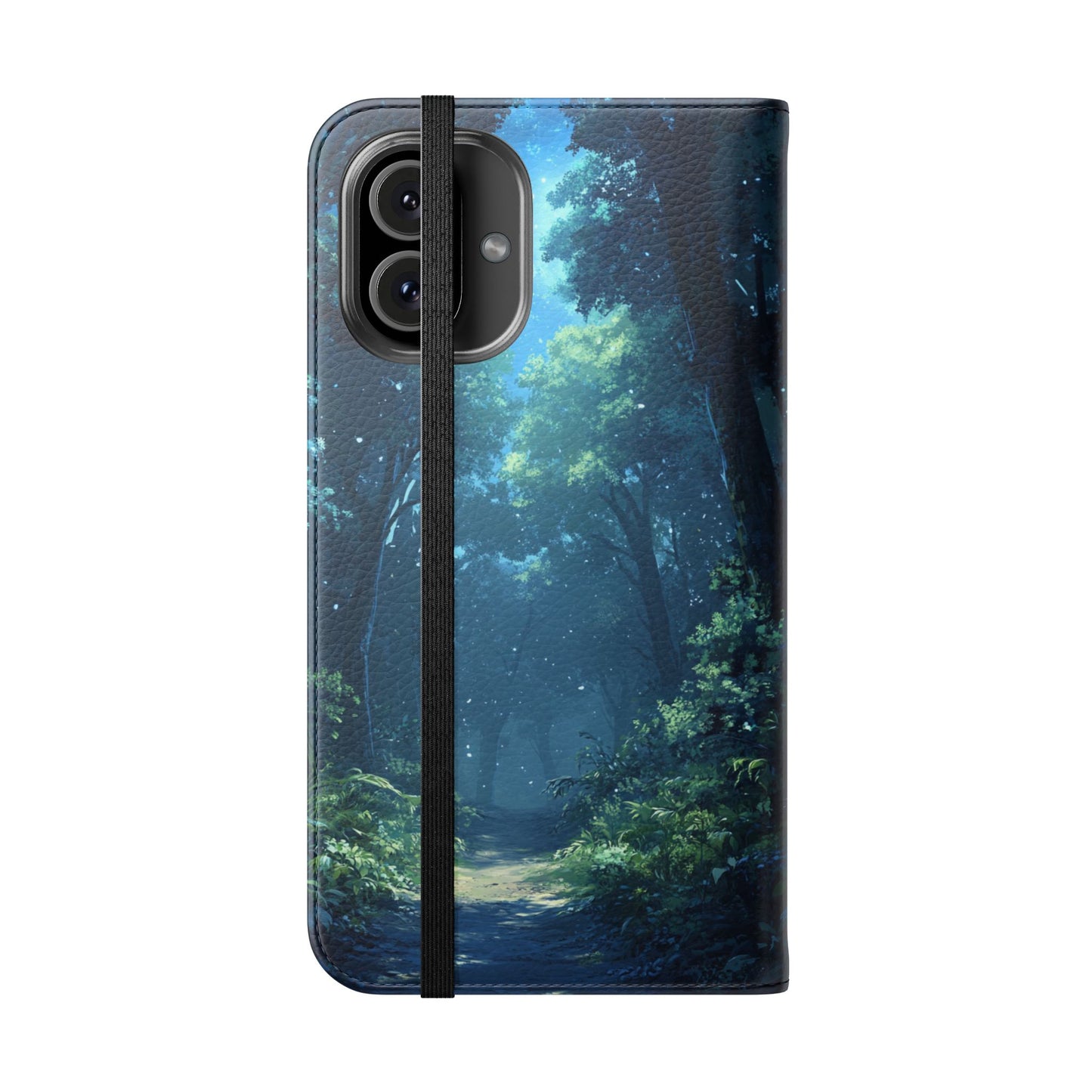 Mystical Forest Path - Wallet Flip Case