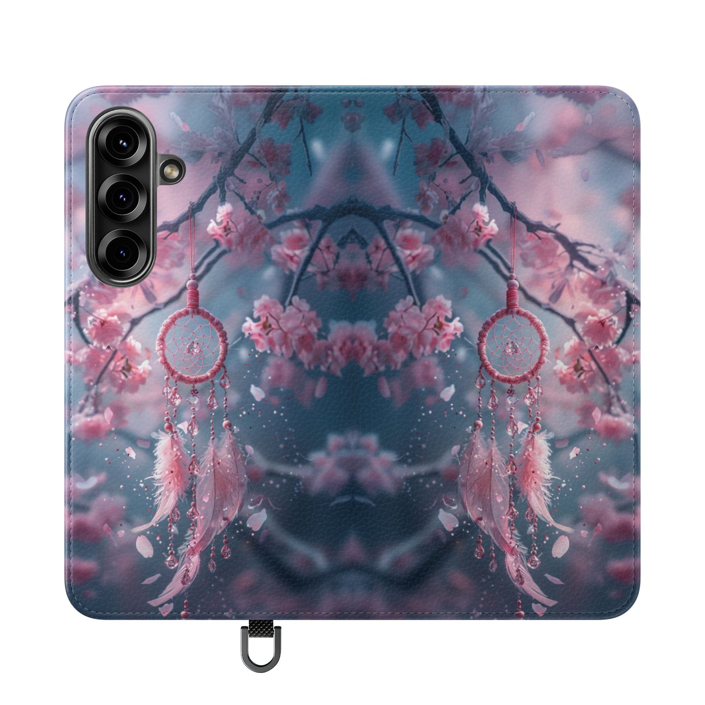 Cherry Blossom Dreamcatcher - Wallet Flip Case