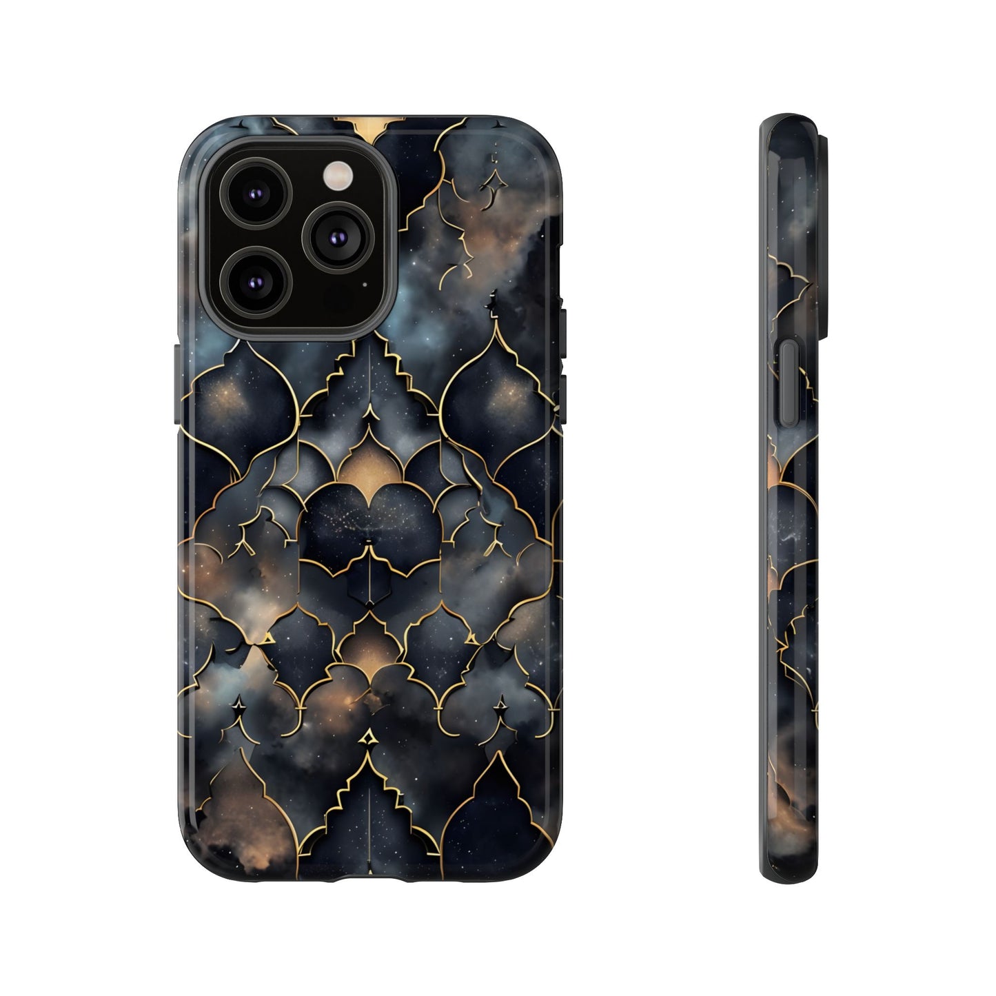 Celestial Mosaic: Cosmic Elegance Phone Case - iPhone, Google Pixel, Samsung Galaxy