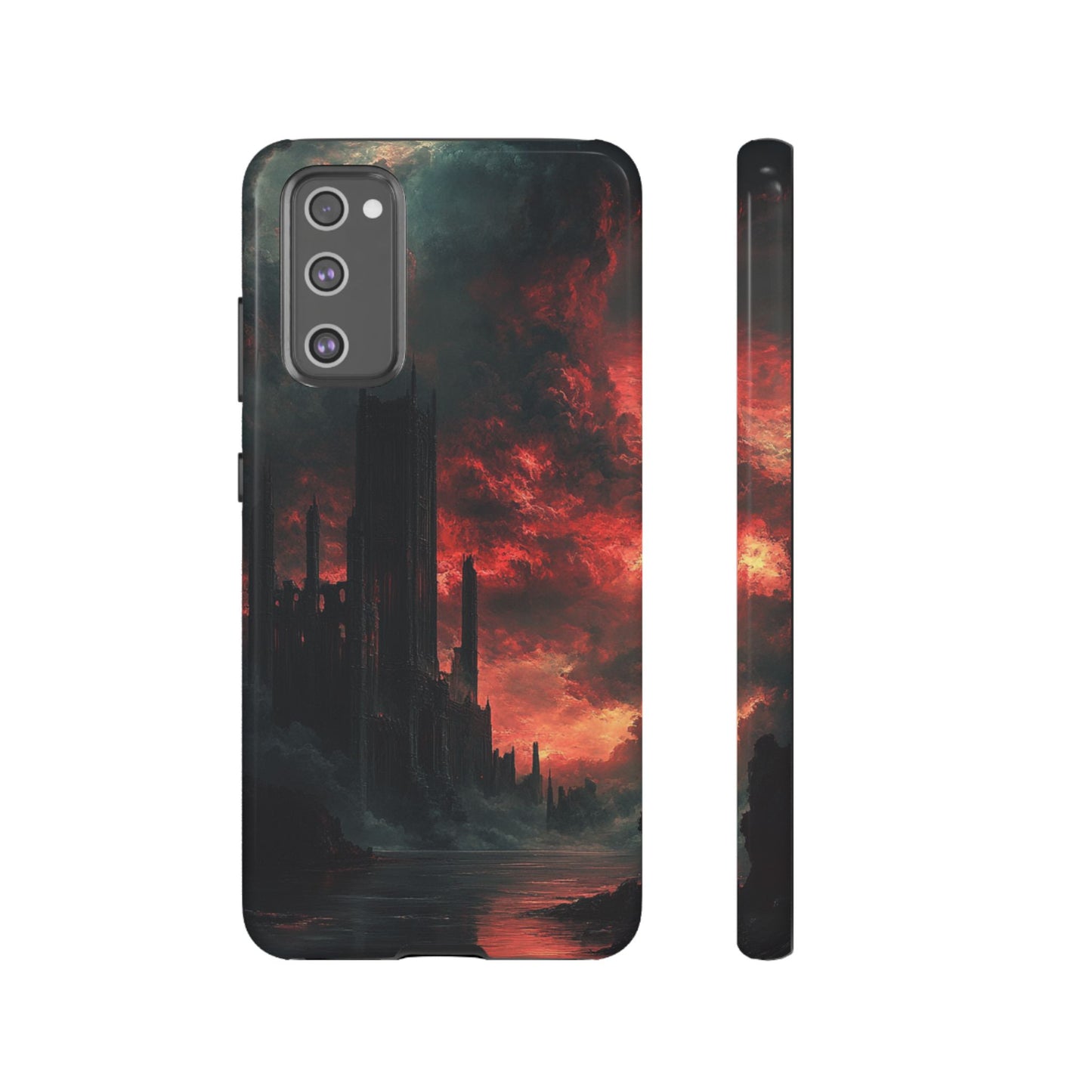 Crimson Dread Citadel – Tough Samsung Galaxy Case