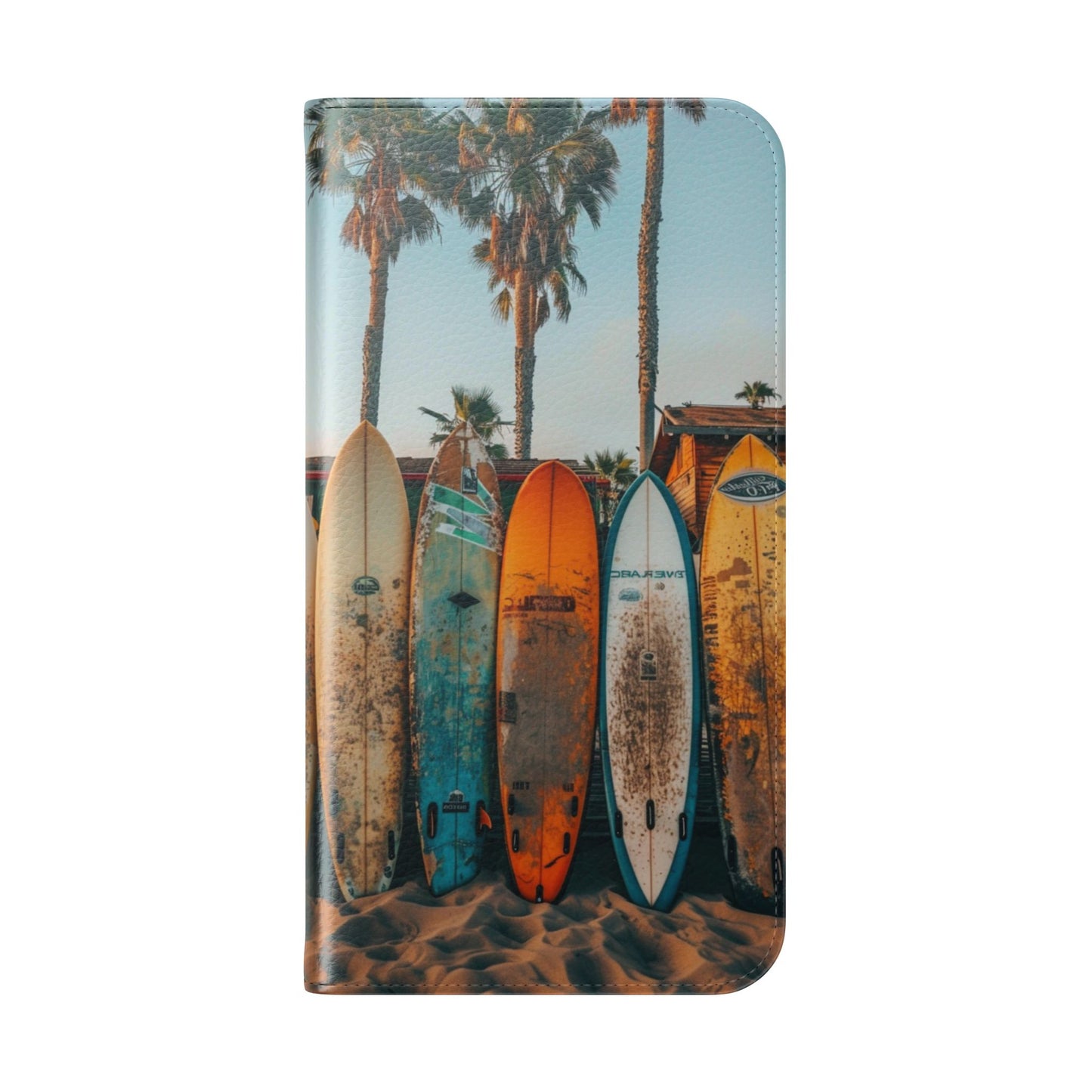 Beach Surfboards - Wallet Flip Case