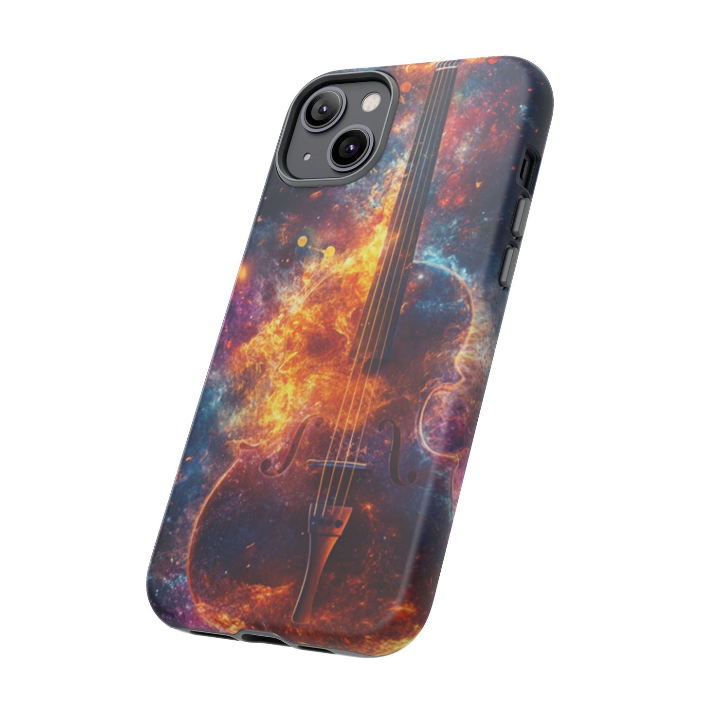 Fiery Violin Galaxy Phone Case – iPhone, Samsung, Google Pixel