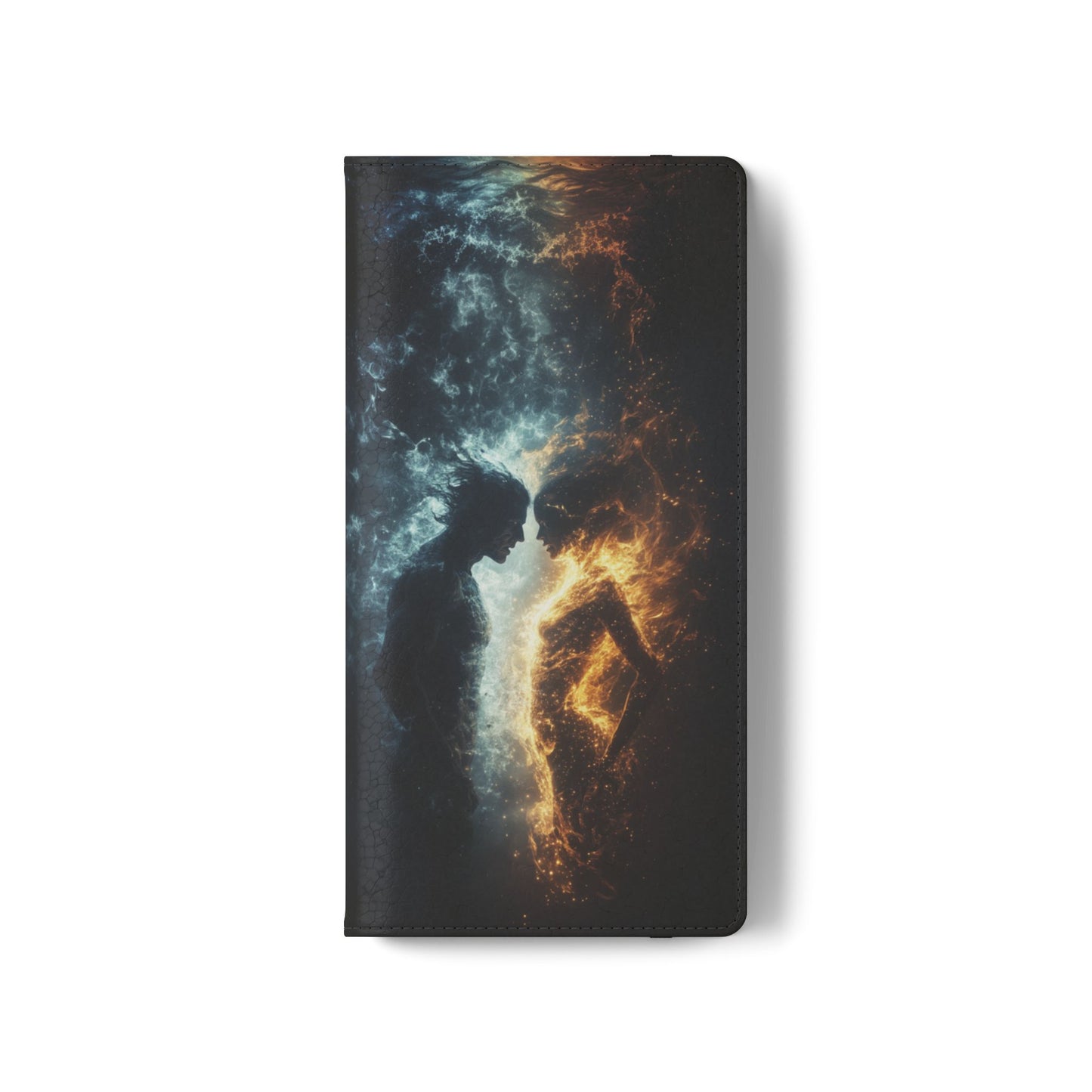 Fire & Frost Lovers - Wallet Flip Case