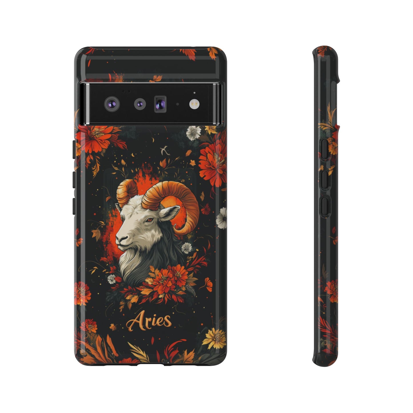Aries Inferno Bloom Phone Case – iPhone, Google Pixel, Samsung Galaxy