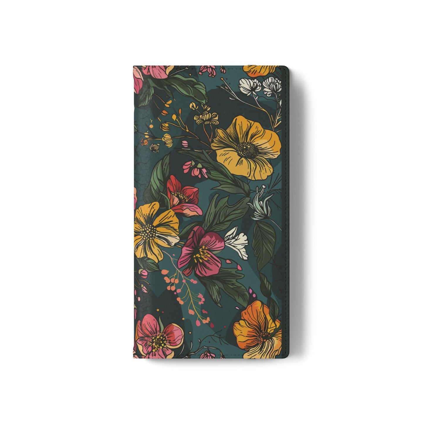 Vintage Floral Bloom - Wallet Flip Case