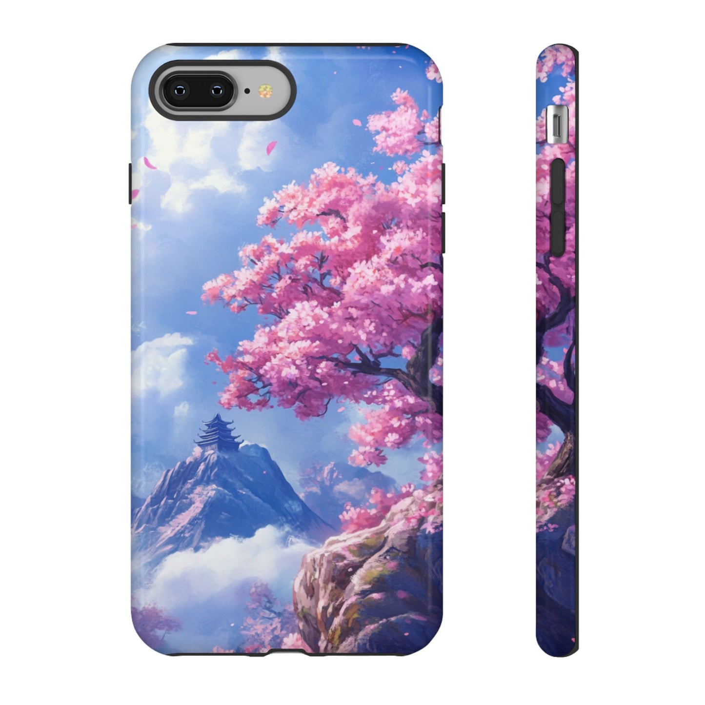 Sakura Sky Temple - Tough iPhone Case