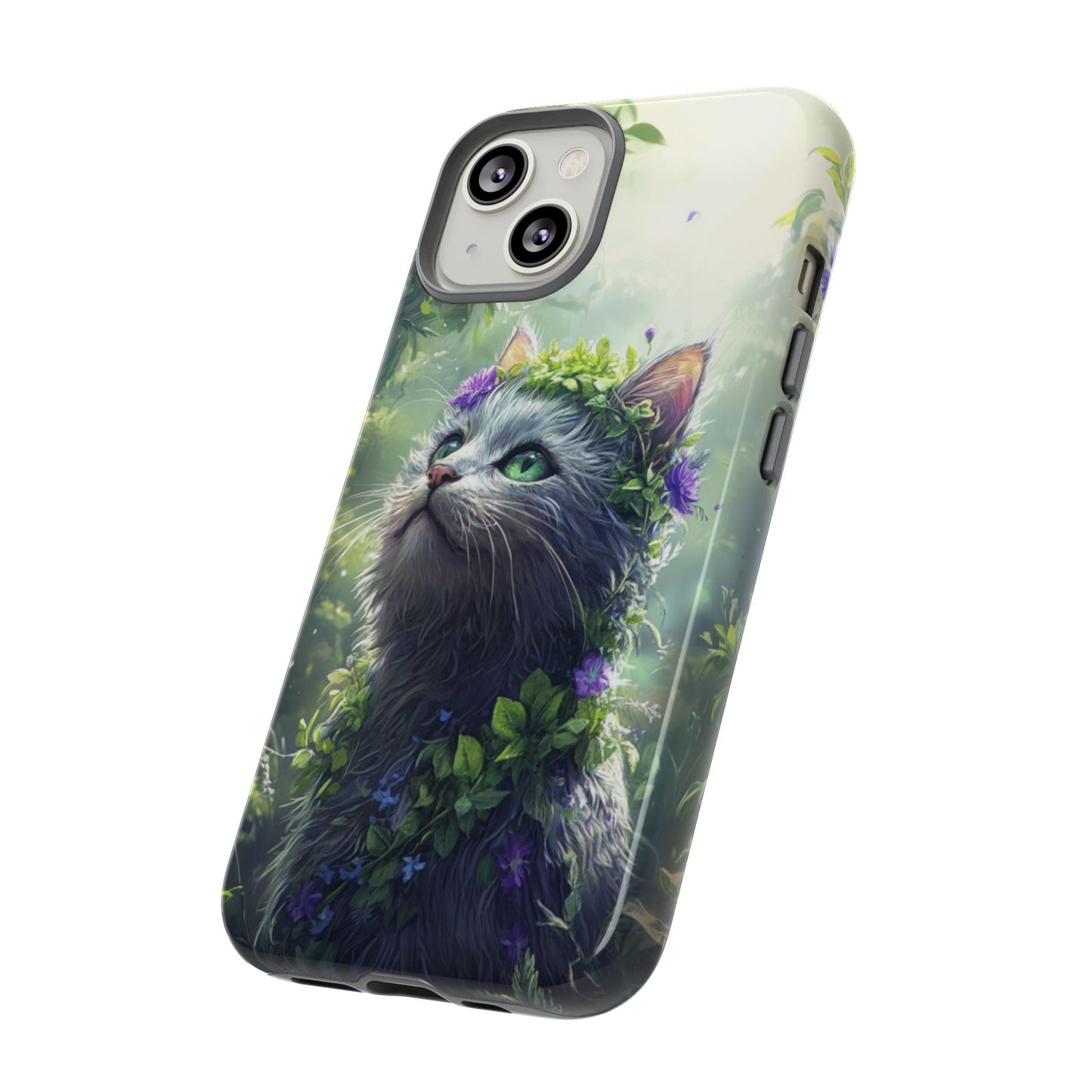 Nature’s Guardian Cat Phone Case – iPhone, Google Pixel, Samsung Galaxy